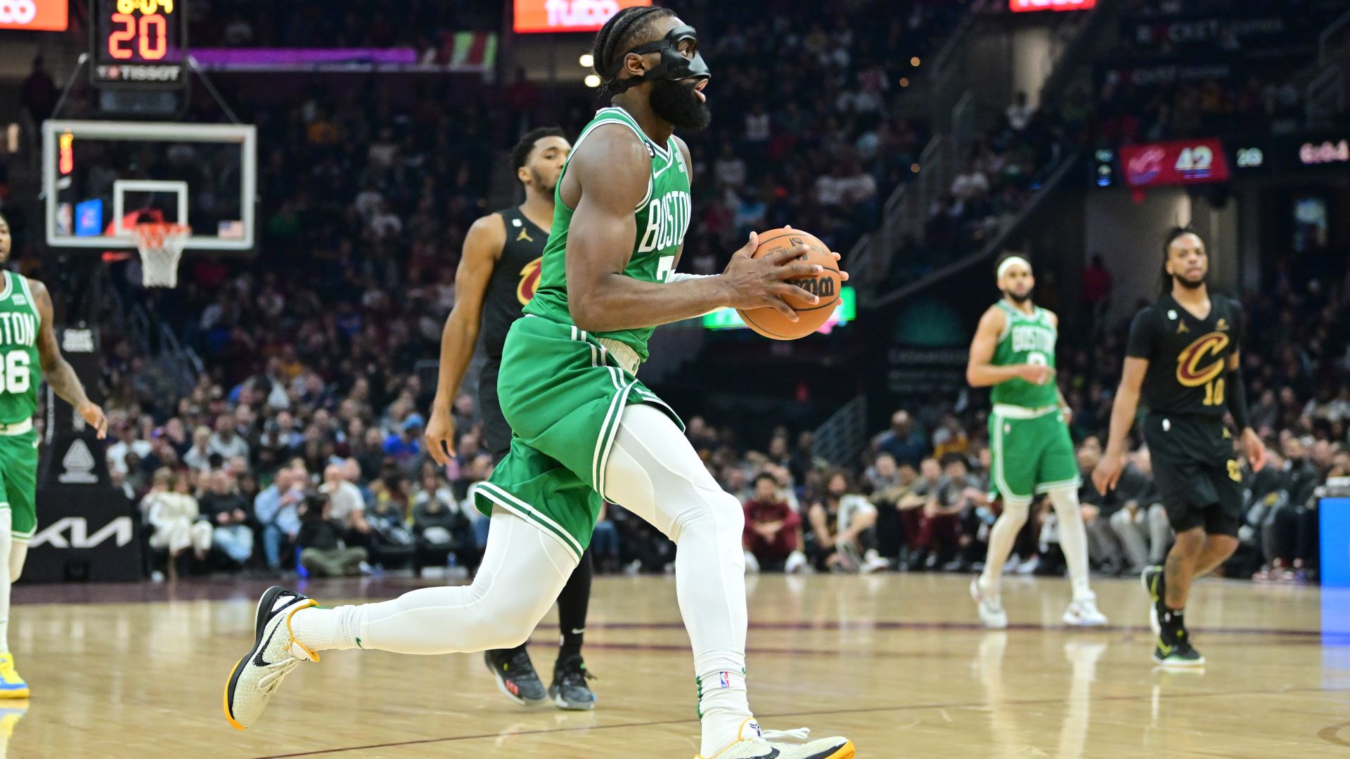 Boston Celtics guard Jaylen Brown