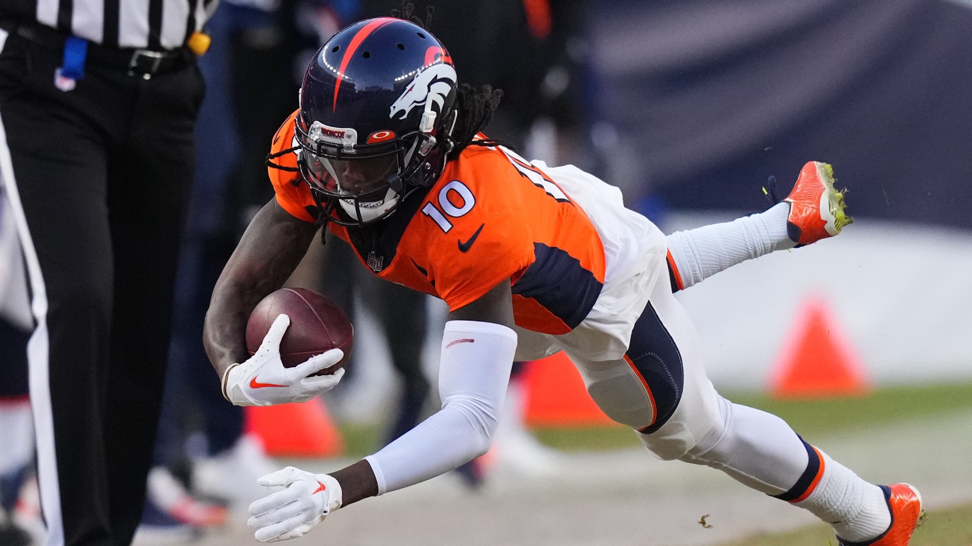 Denver Broncos wide receiver Jerry Jeudy