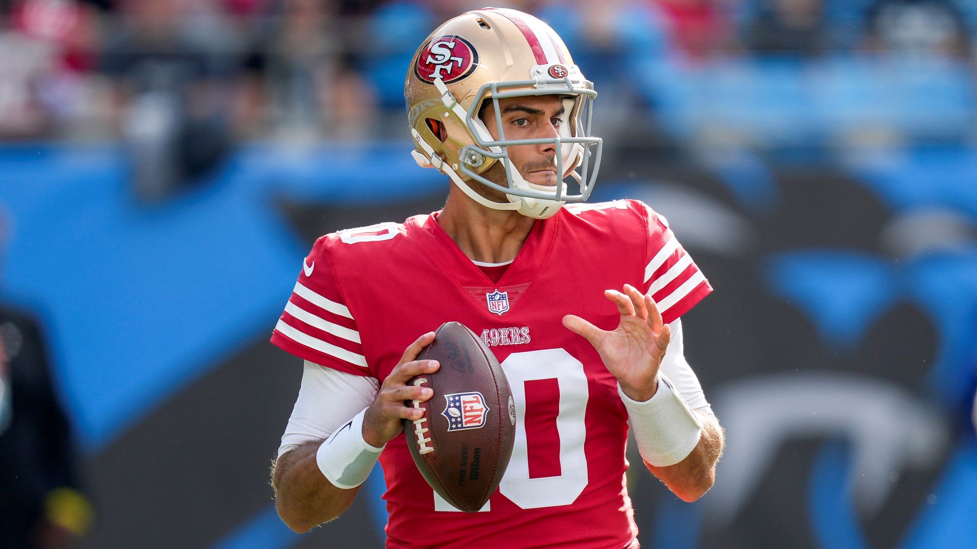 San Francisco 49ers quarterback Jimmy Garoppolo