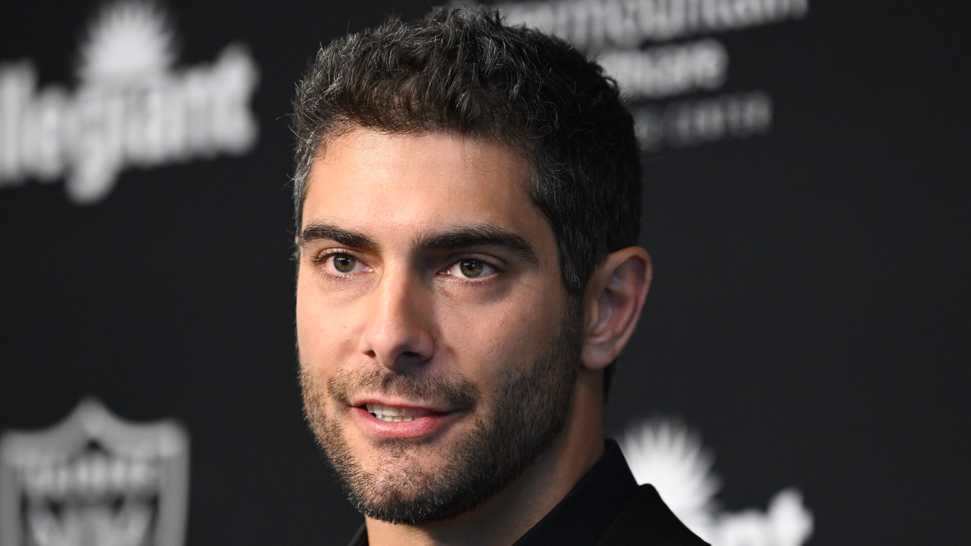 Las Vegas quarterback Jimmy Garoppolo