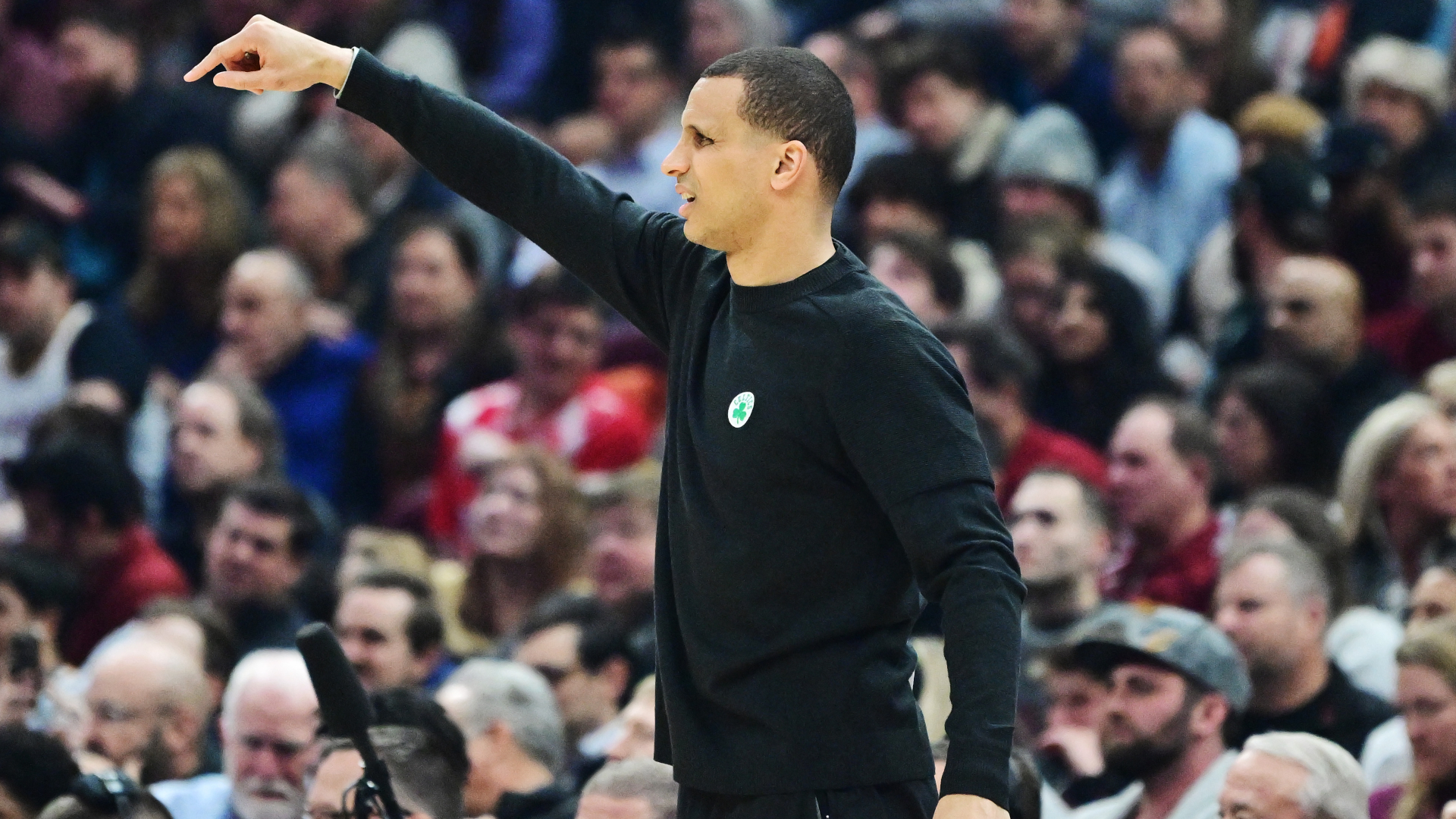Boston Celtics head coach Joe Mazzulla
