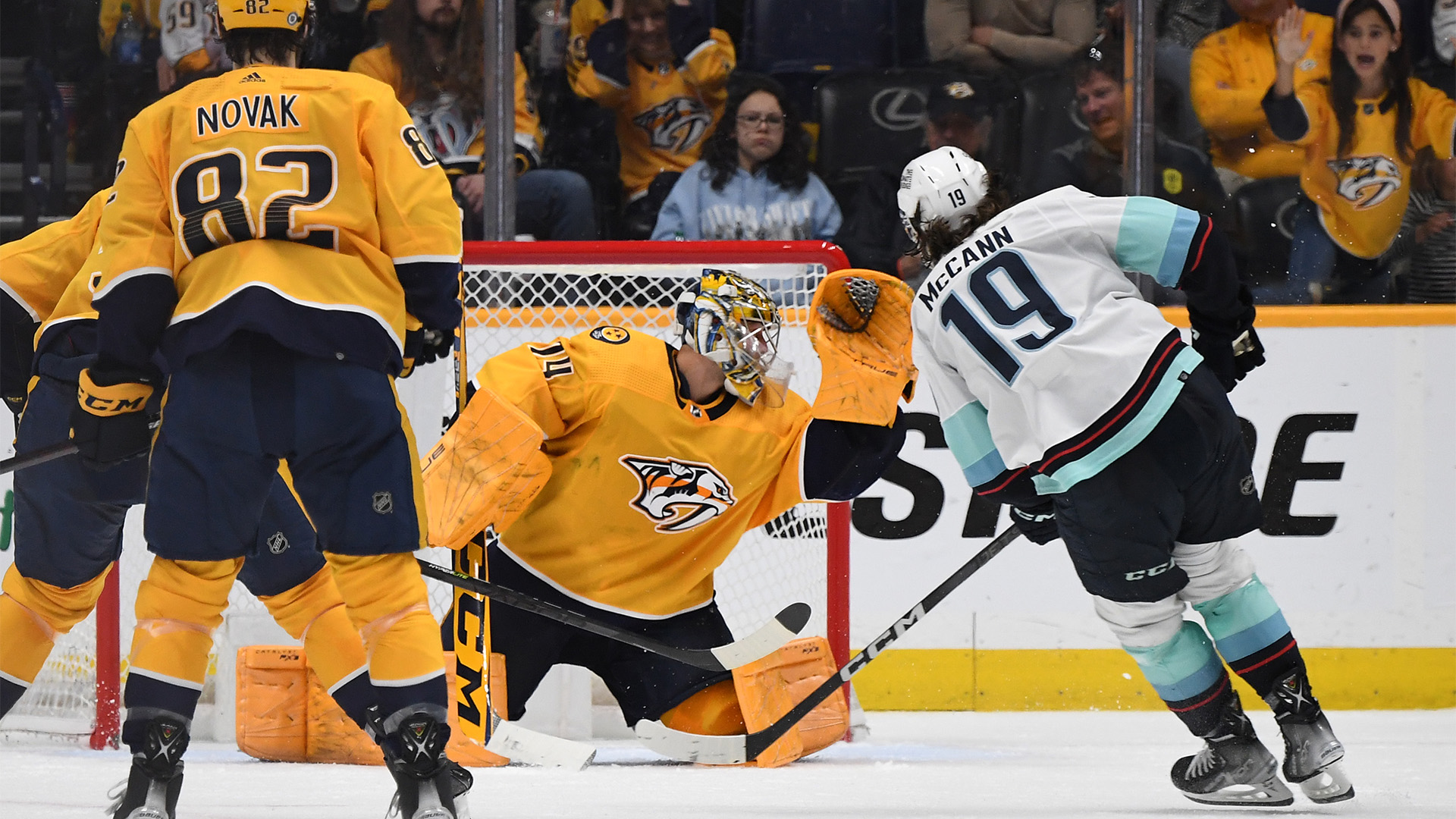 Nashville Predators goaltender Juuse Saros