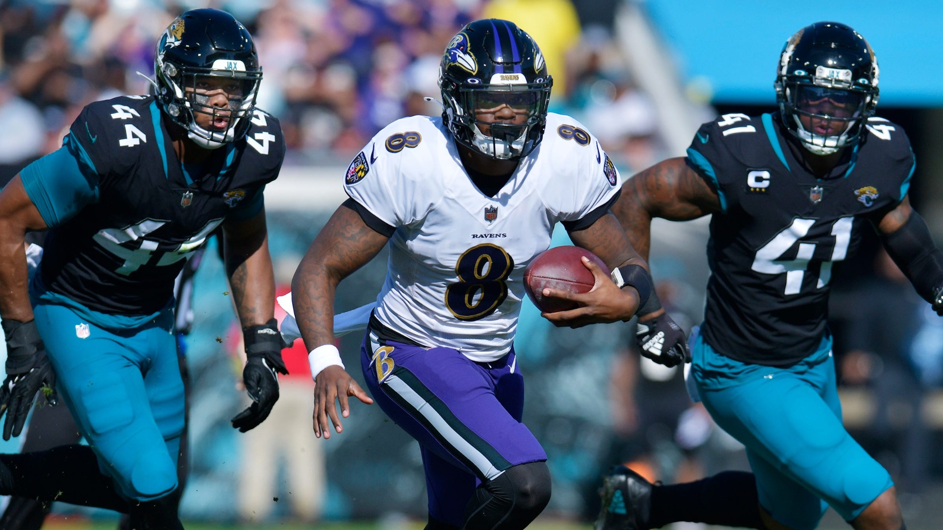Baltimore Ravens quarterback Lamar Jackson