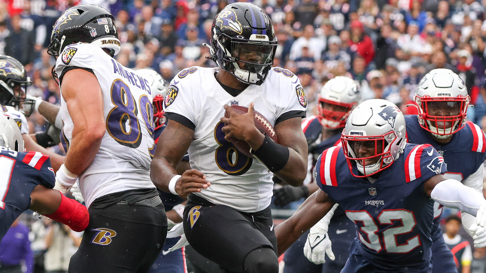 Baltimore Ravens quarterback Lamar Jackson