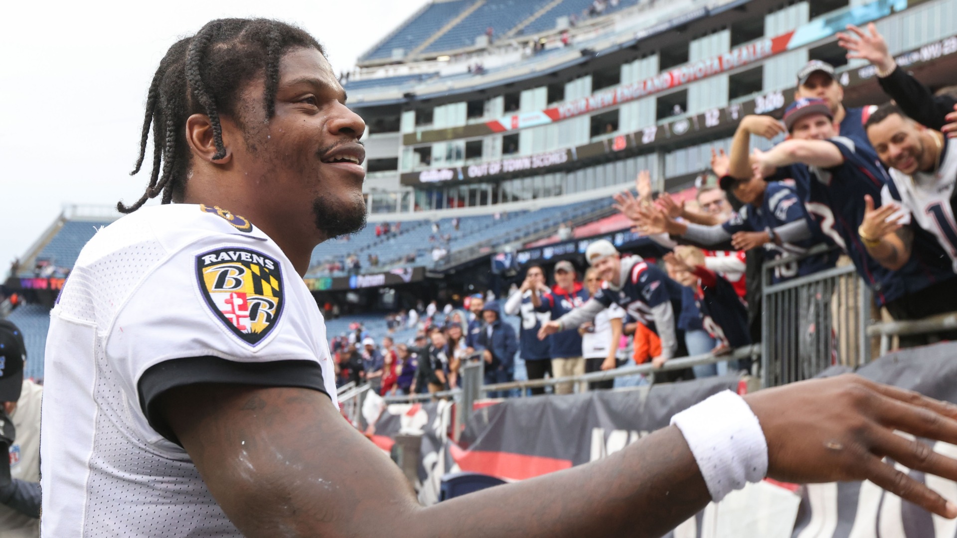 Baltimore Ravens quarterback Lamar Jackson