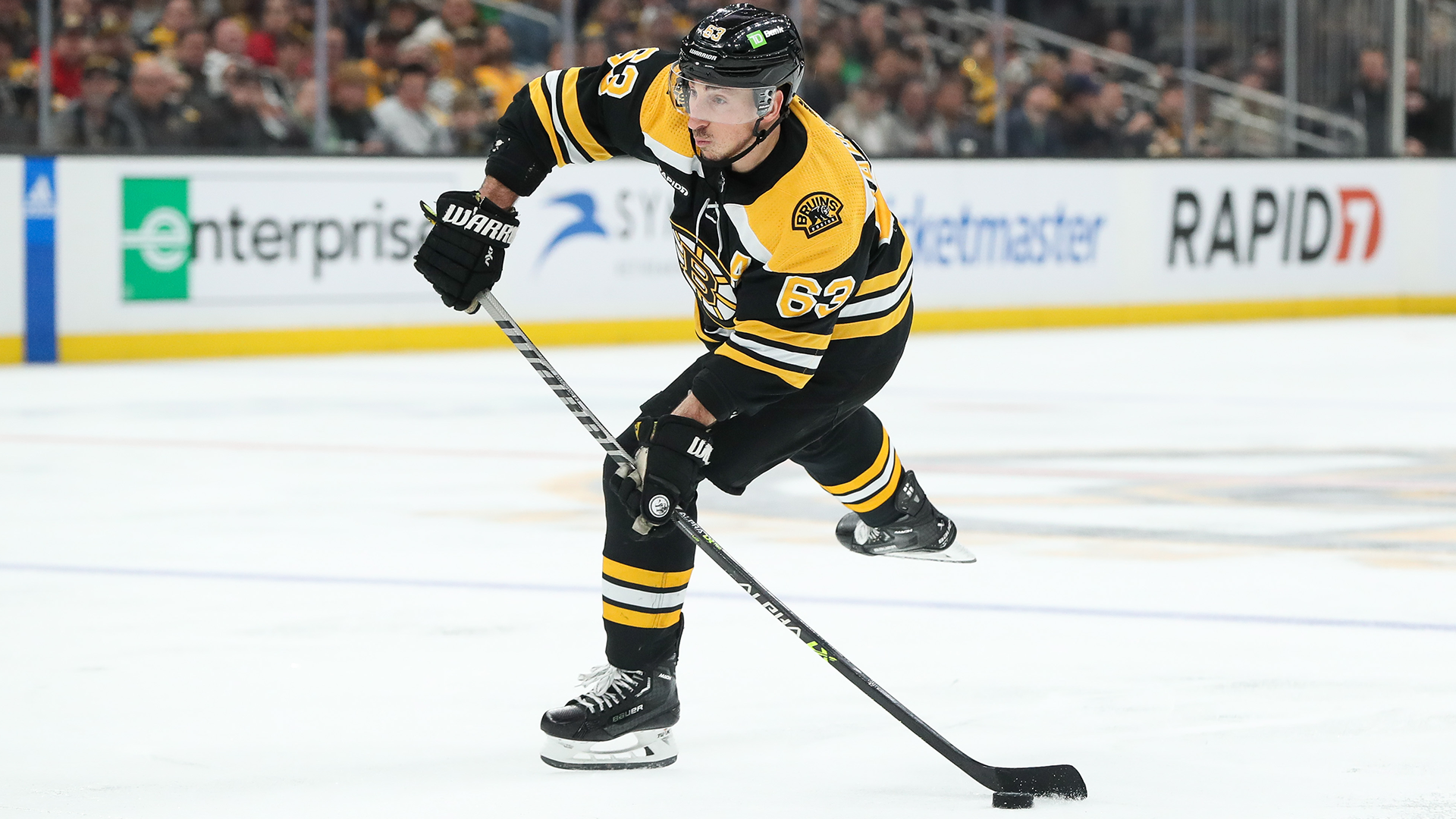 Boston Bruins forward Brad Marchand
