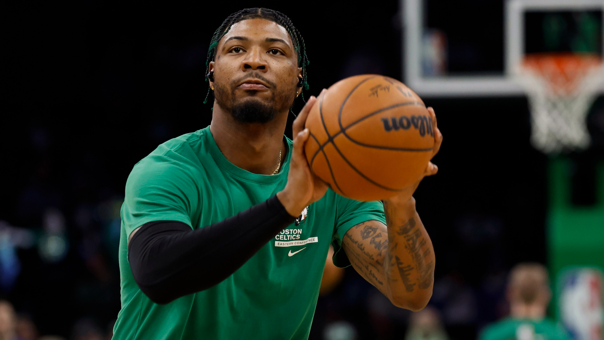 Boston Celtics guard Marcus Smart