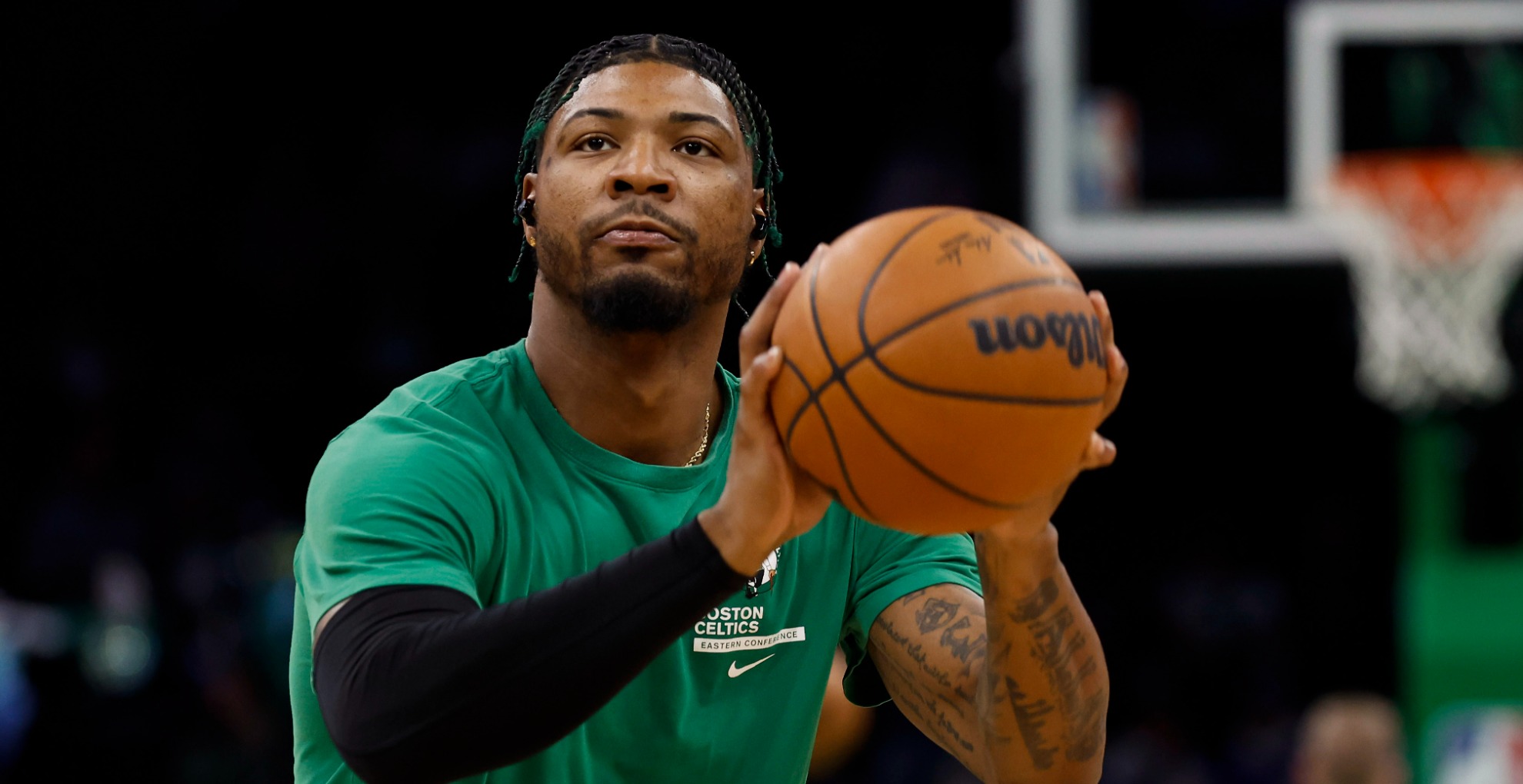 Boston Celtics guard Marcus Smart