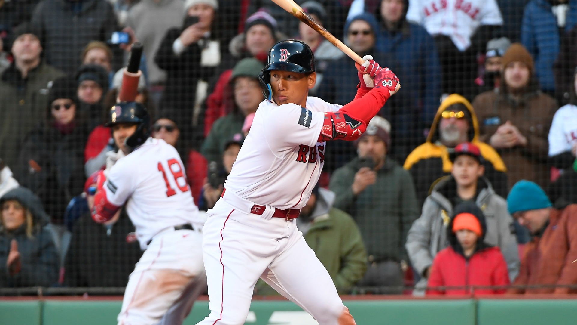 Boston Red Sox left fielder Masataka Yoshida