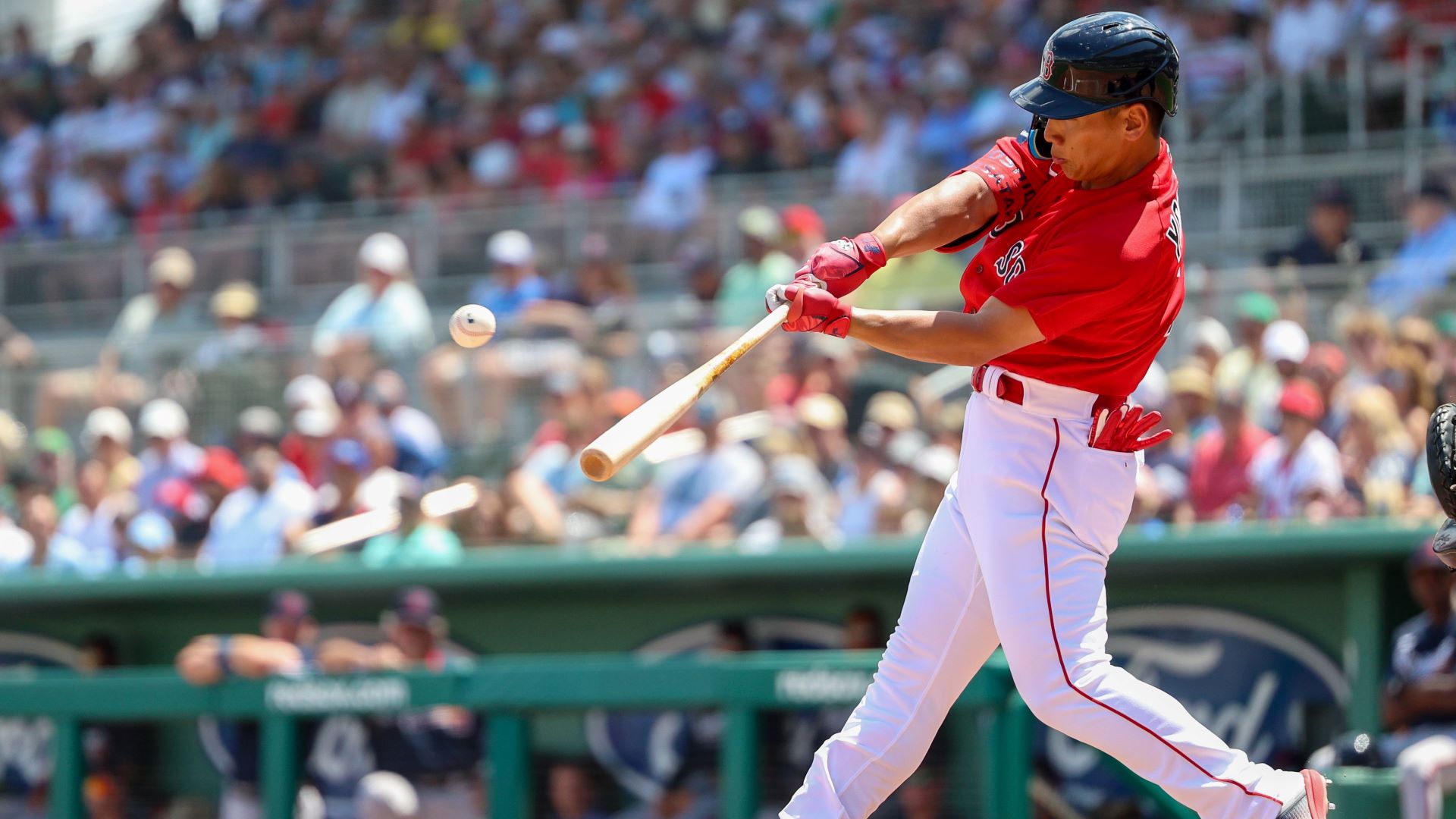 Boston Red Sox outfielder Masataka Yoshida