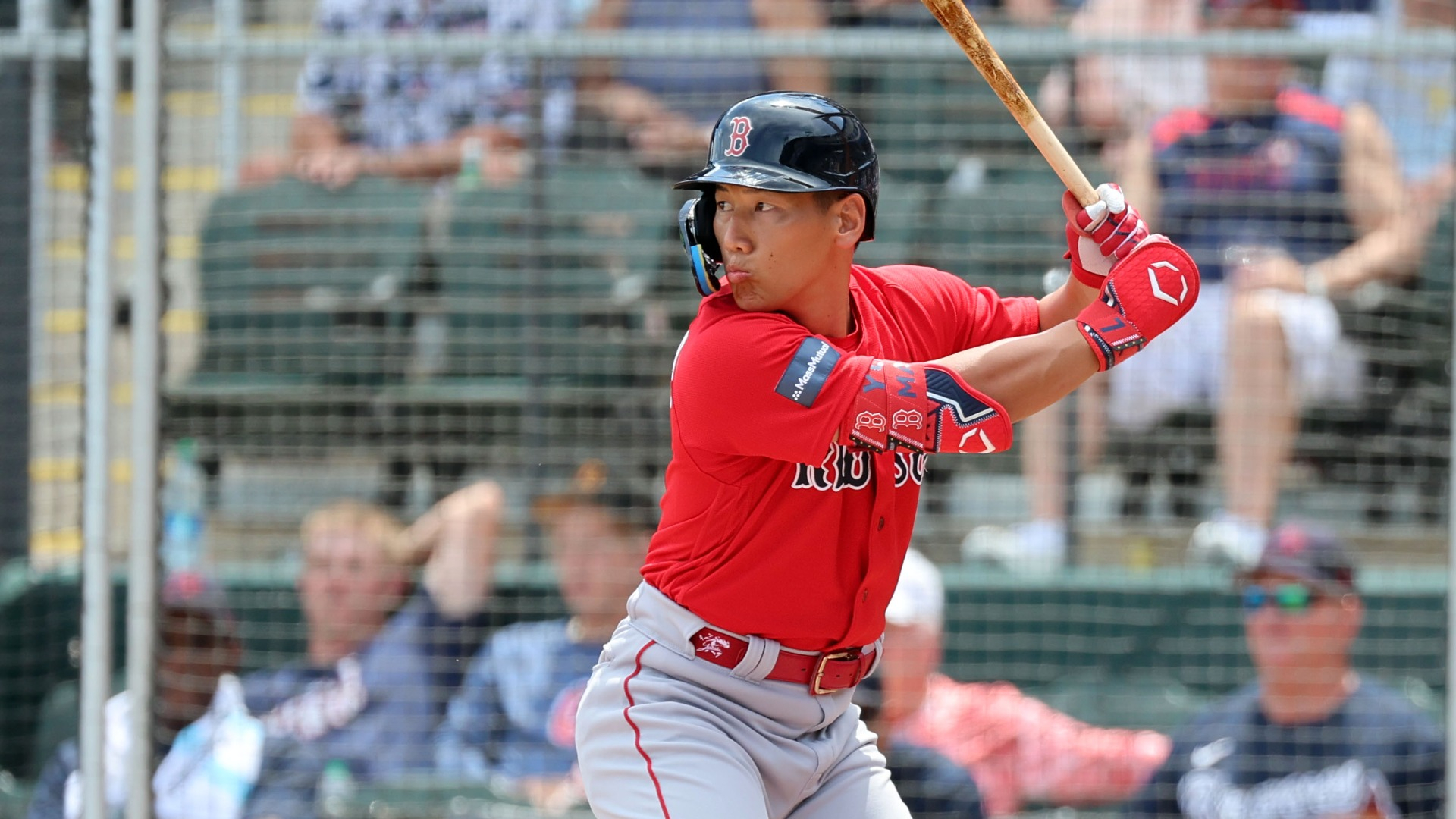 Boston Red Sox outfielder Masataka Yoshida