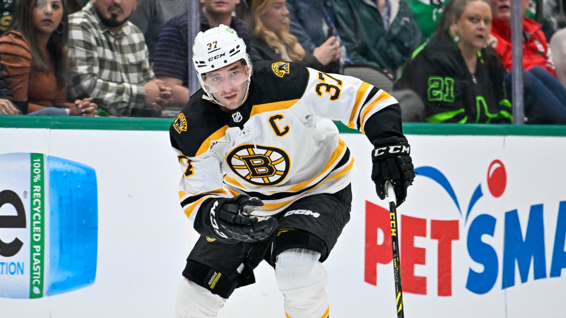 Boston Bruins center Patrice Bergeron