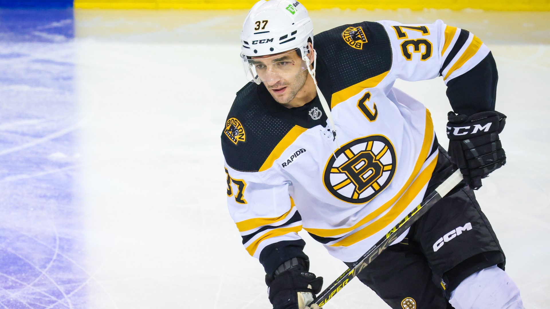 Boston Bruins center Patrice Bergeron