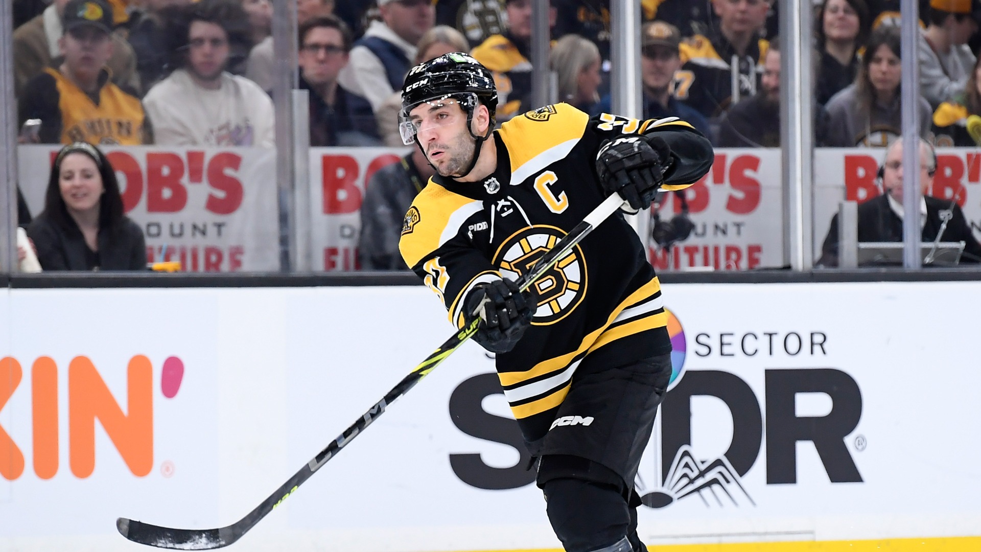 Boston Bruins center Patrice Bergeron
