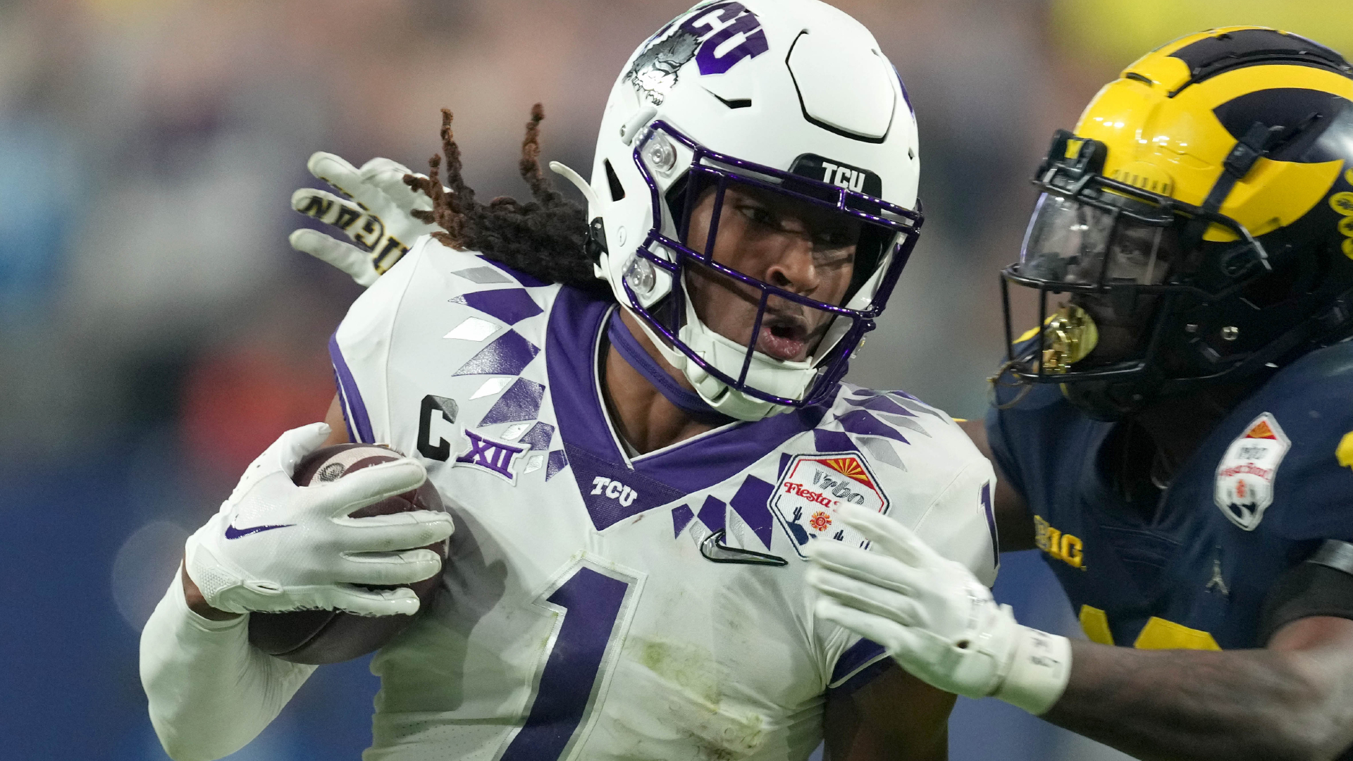 TCU Horned Frogs wide receiver Quentin Johnston
