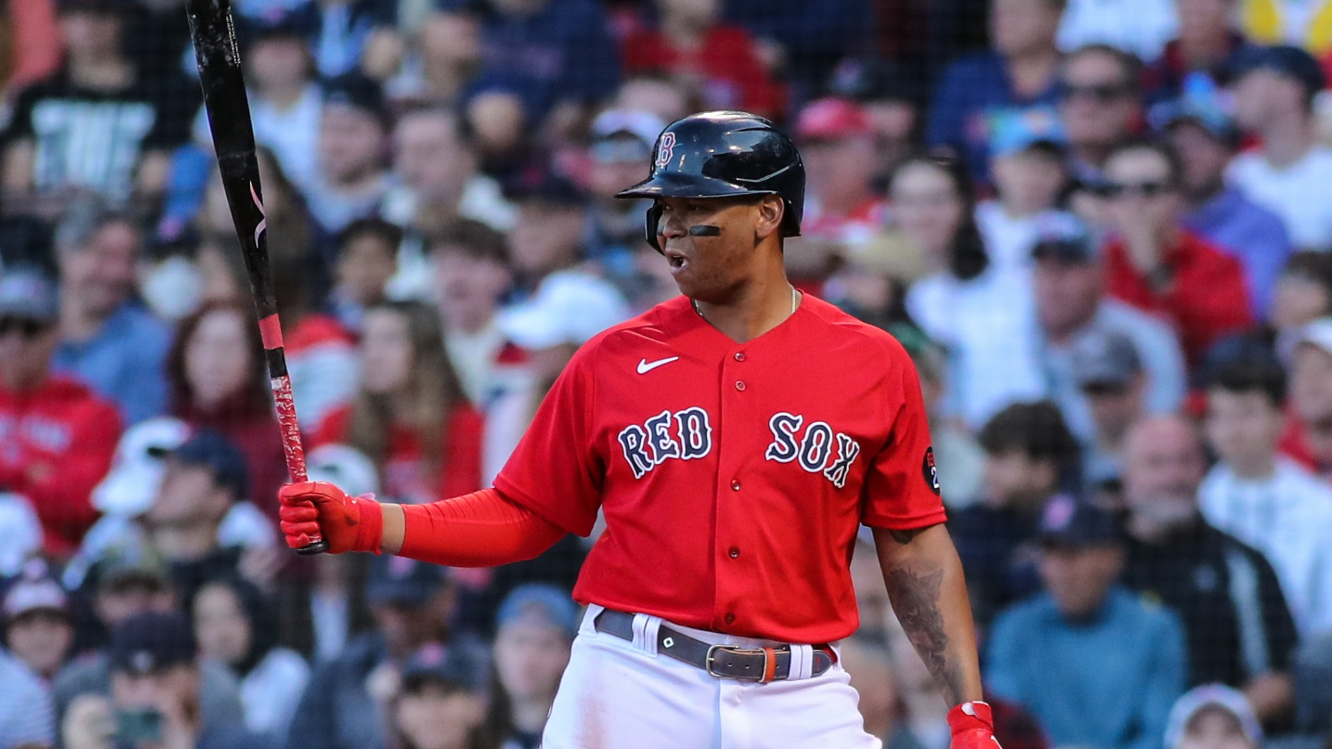 Boston Red Sox third baseman Rafael Devers