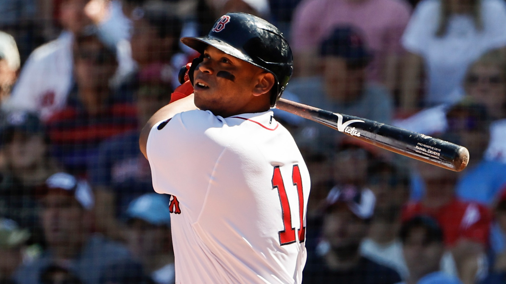Boston Red Sox third baseman Rafael Devers