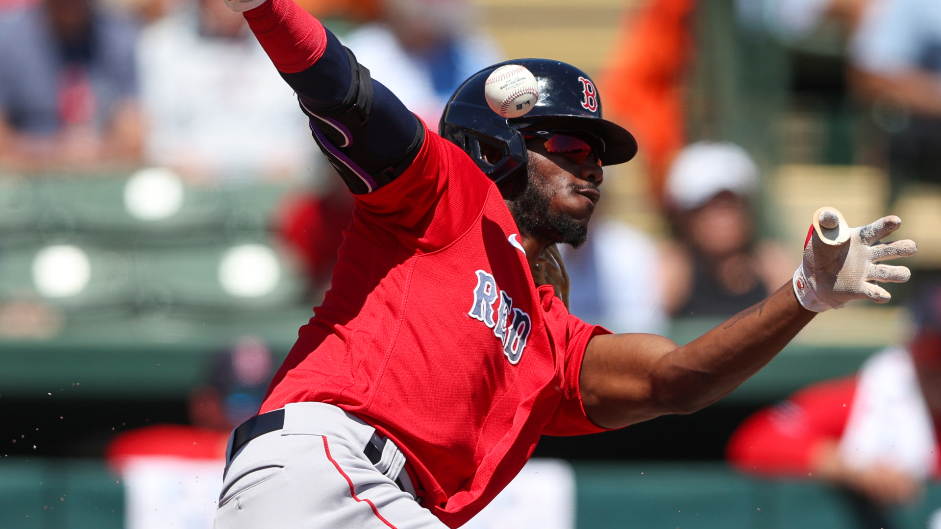 Boston Red Sox outfielder Raimel Tapia