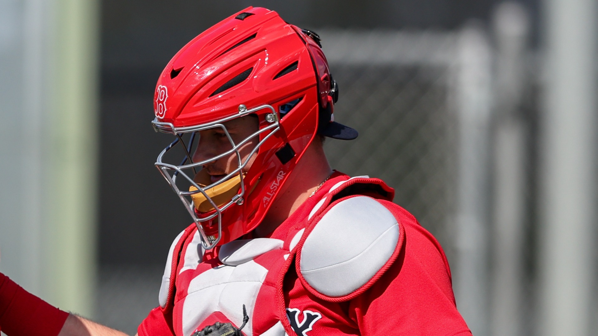 Boston Red Sox catcher Reese McGuire