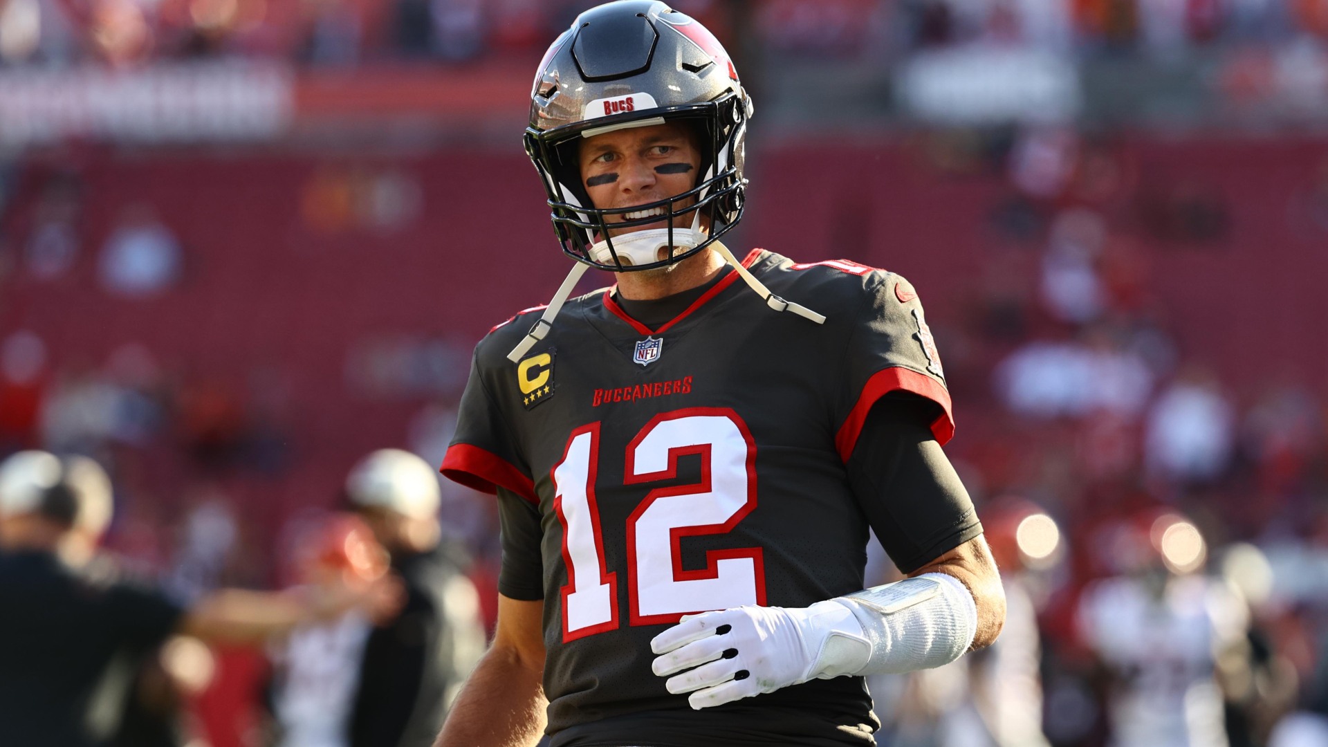 Retired NFL quarterback Tom Brady