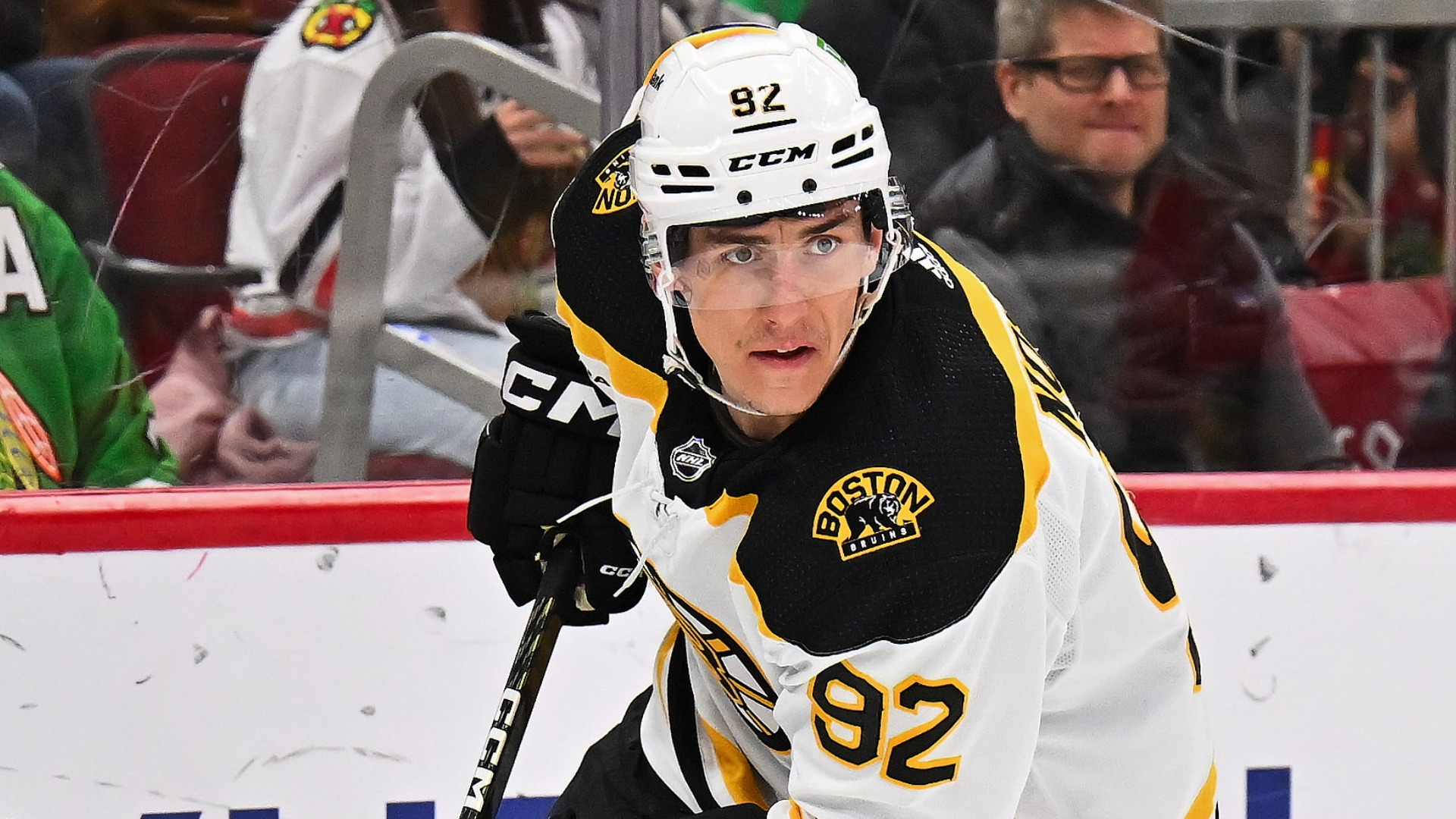 Boston Bruins forward Tomas Nosek