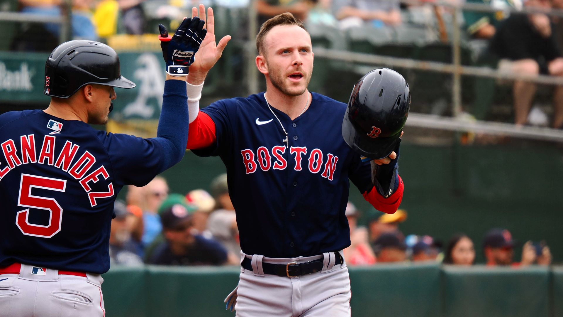 Boston Red Sox infielder Trevor Story