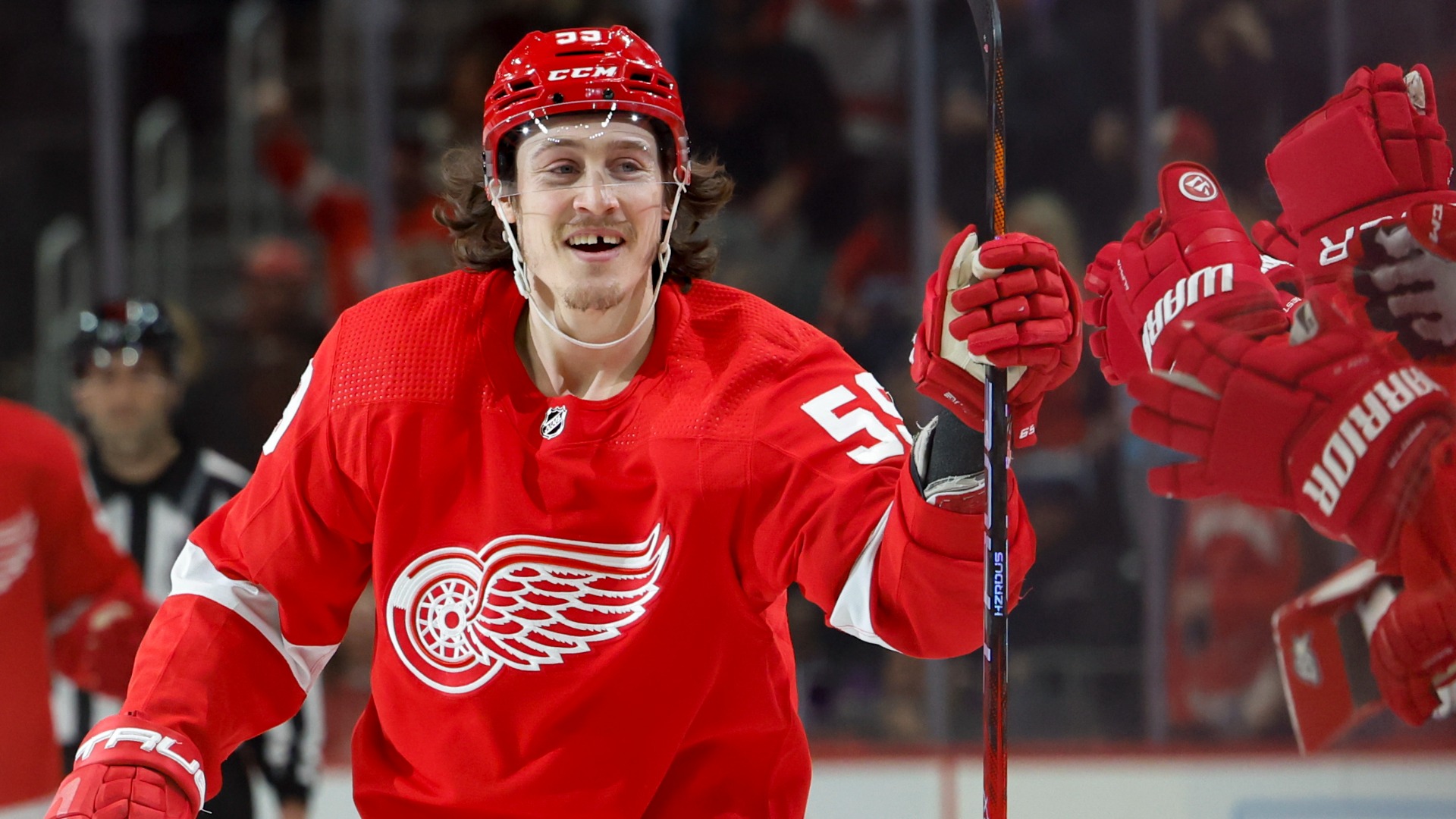 Boston Bruins left wing Tyler Bertuzzi