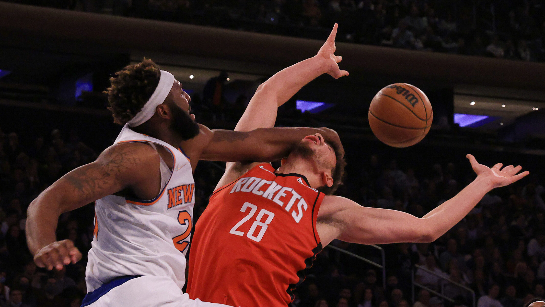 NBA: Houston Rockets at New York Knicks