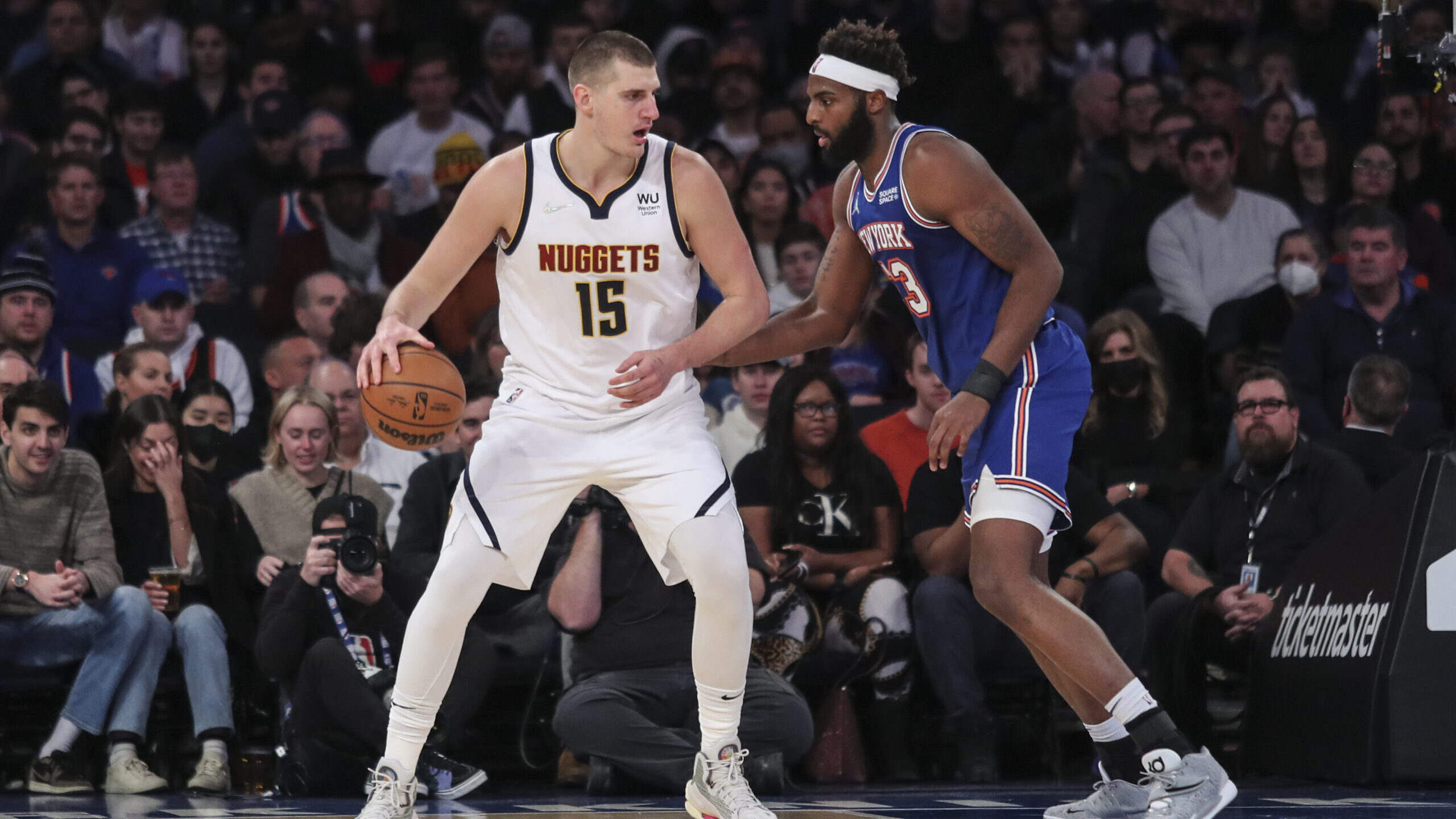 NBA: Denver Nuggets at New York Knicks