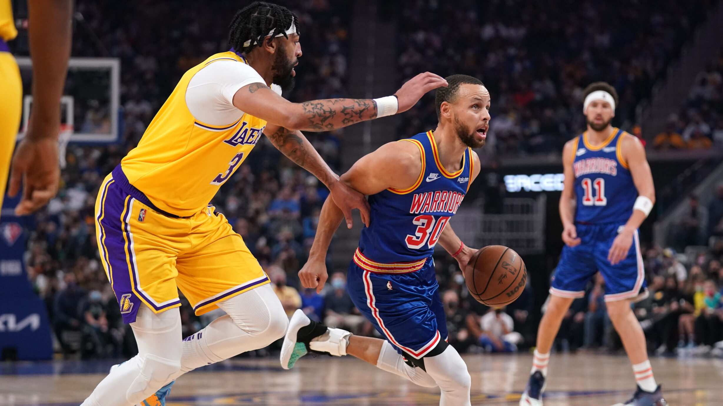 NBA: Los Angeles Lakers at Golden State Warriors