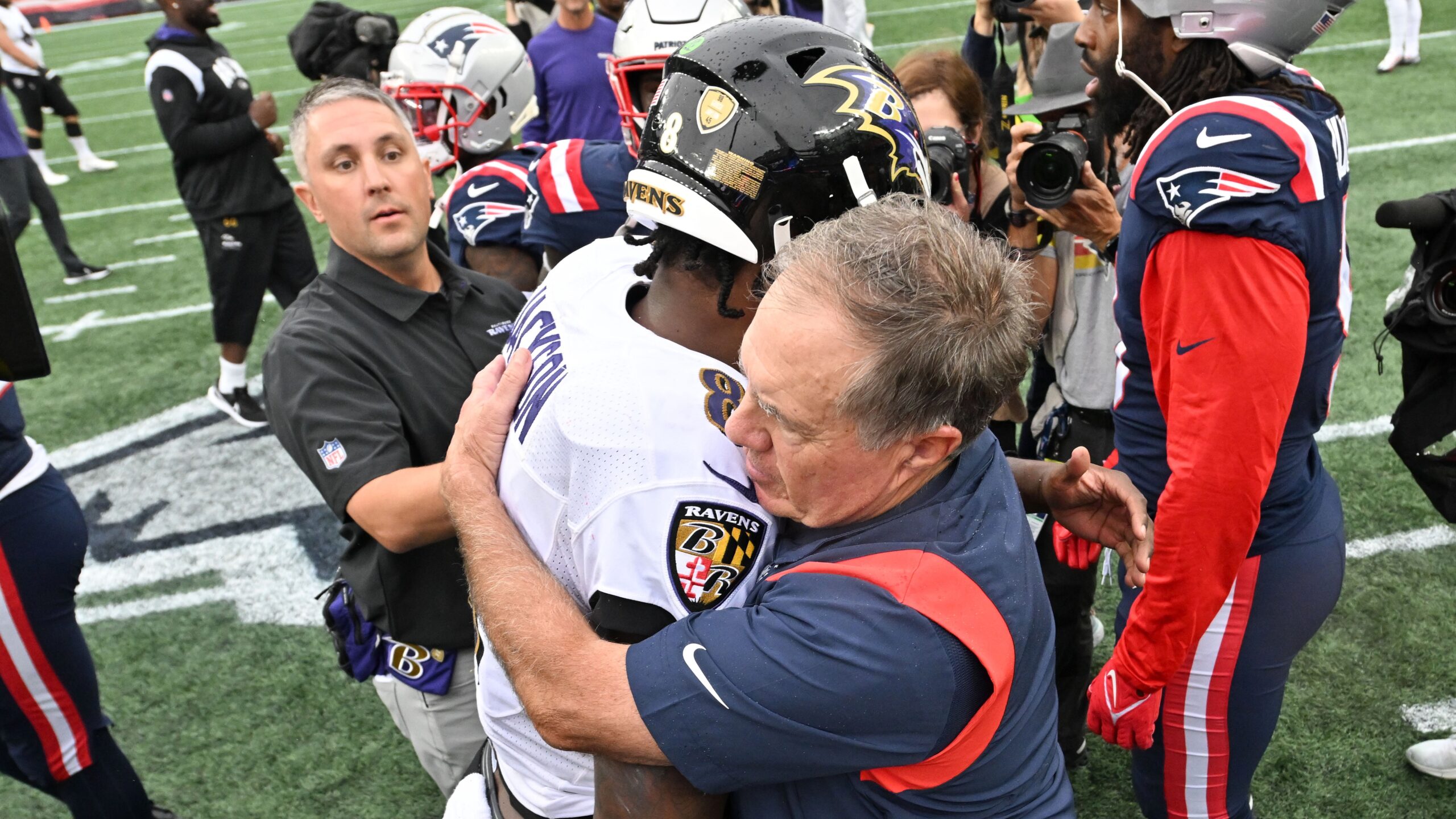 NFL: Baltimore Ravens at New England Patriots