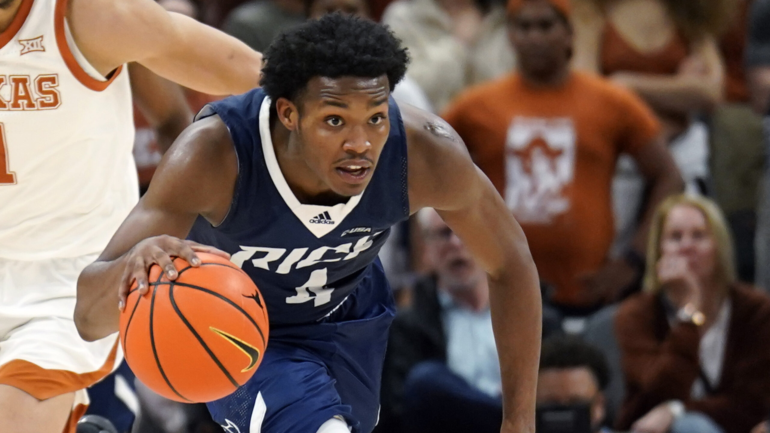 NCAA Basketball: Rice at Texas