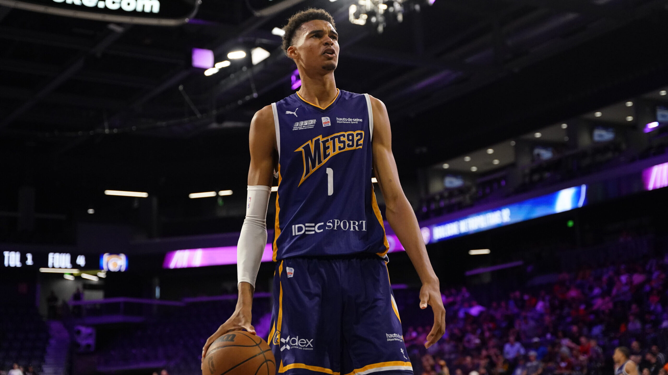 NBA: G League-Boulogne-Levallois Metropolitans at Ignite