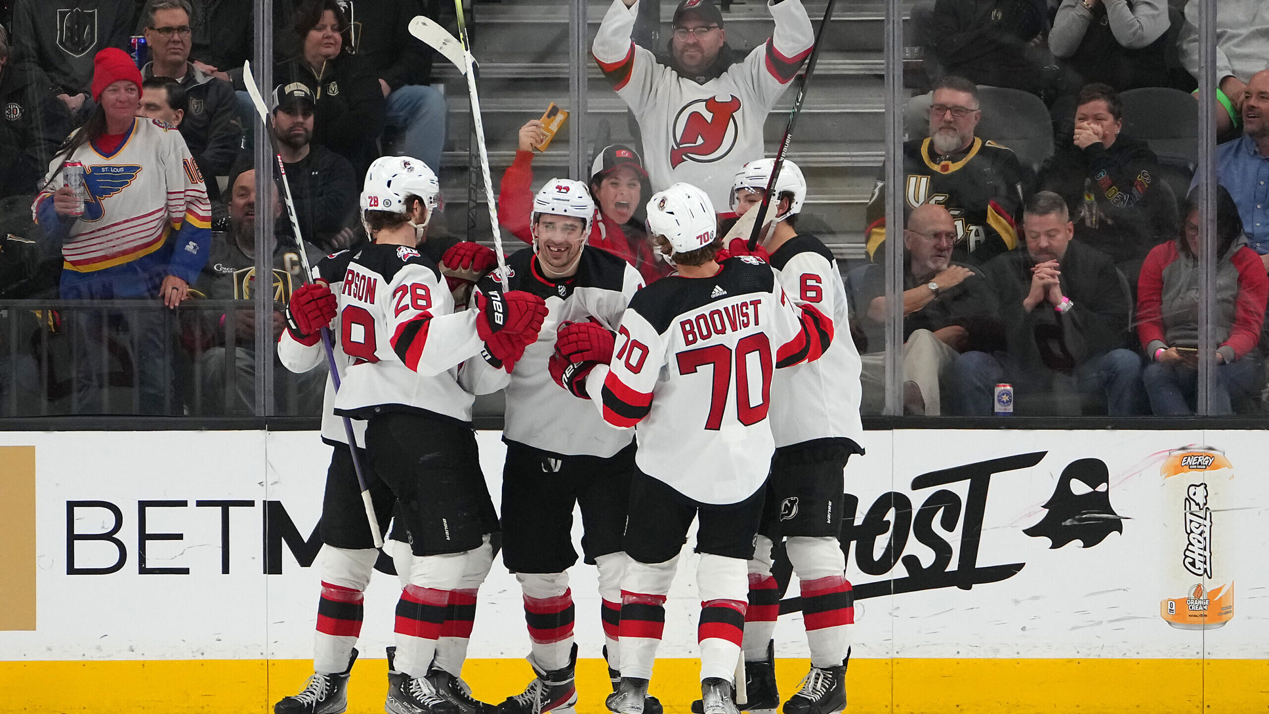 NHL: New Jersey Devils at Vegas Golden Knights