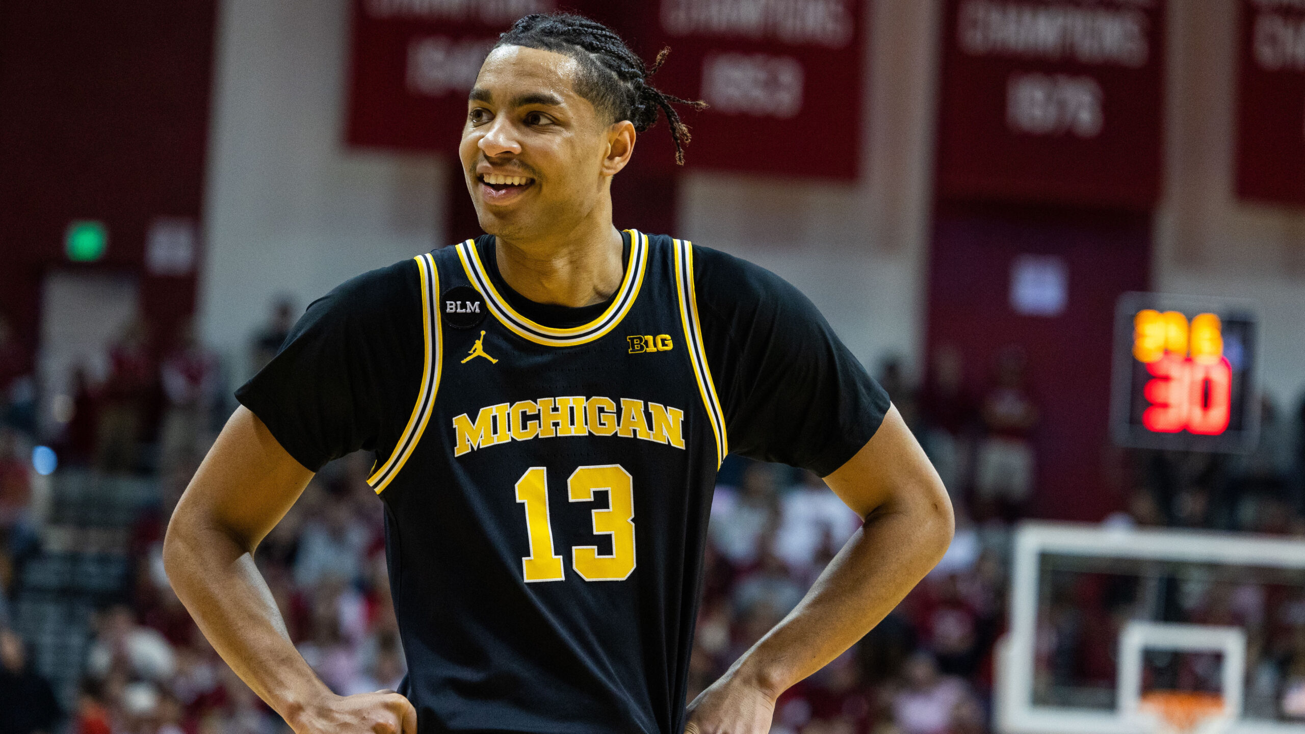 NCAA Basketball: Michigan at Indiana