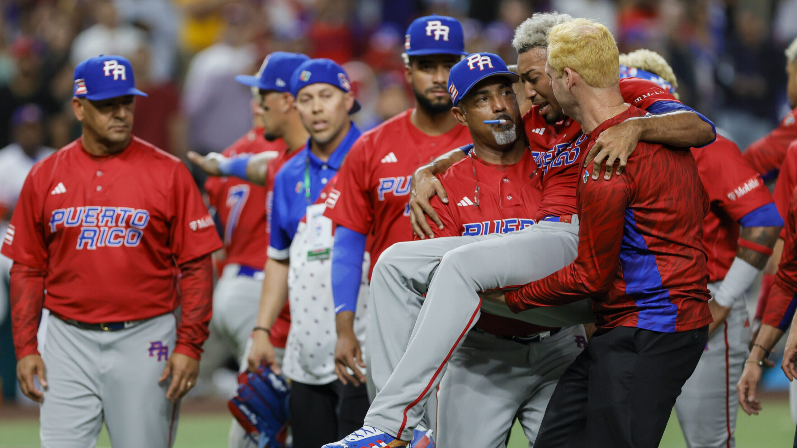 Baseball: World Baseball Classic-Puerto Rico vs Dominican Republic