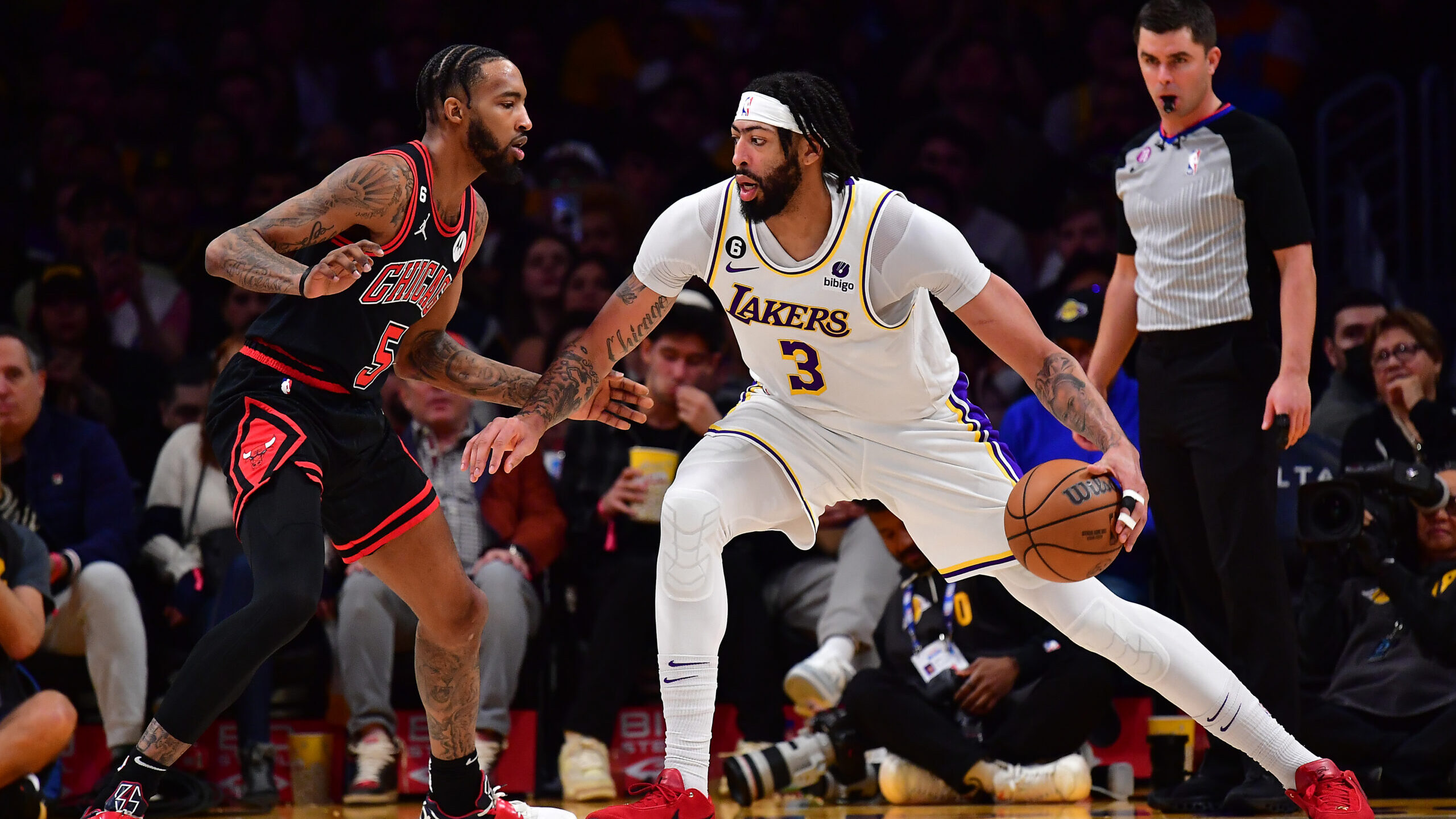 NBA: Chicago Bulls at Los Angeles Lakers