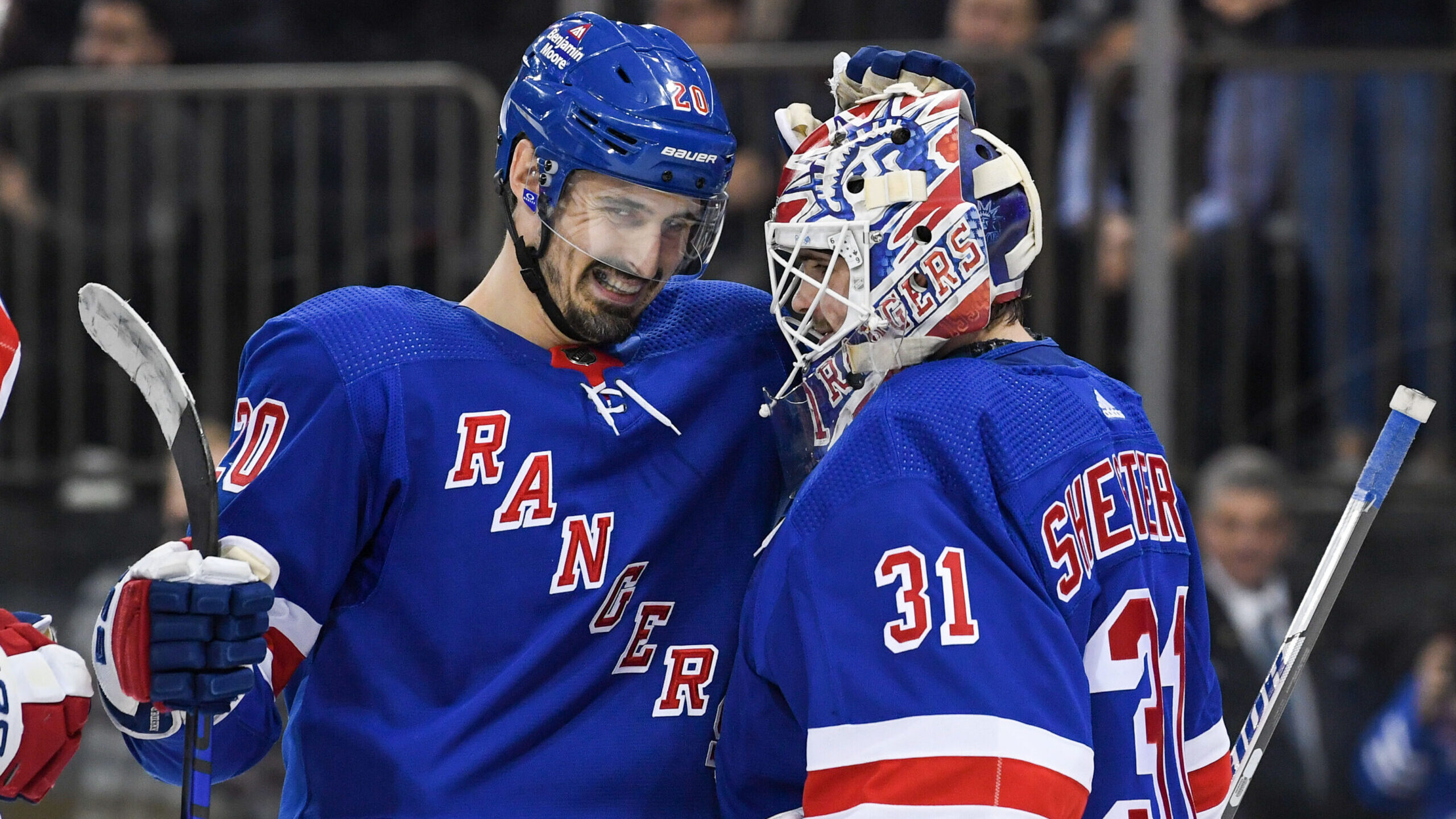NHL: Columbus Blue Jackets at New York Rangers