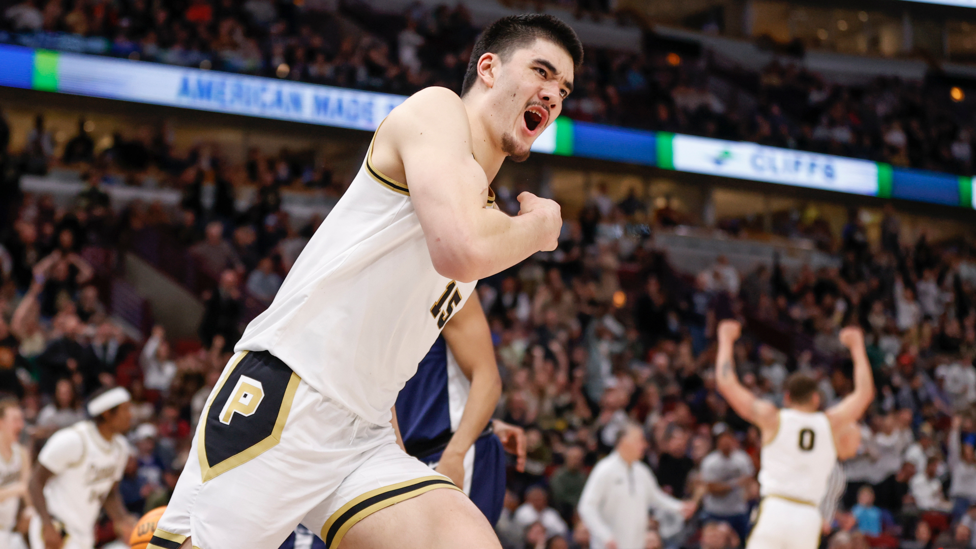 Purdue Boilermakers center Zach Edey