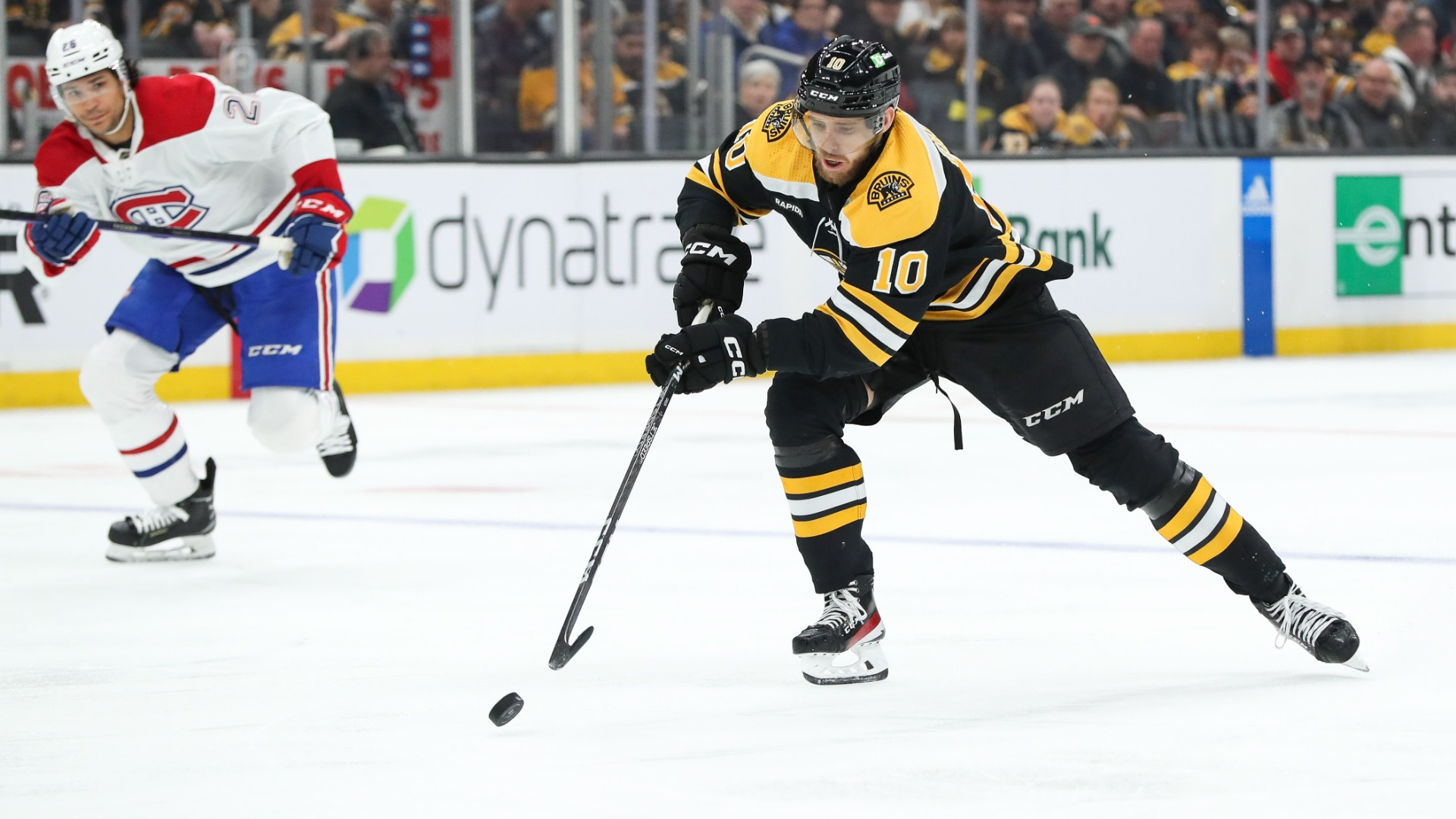 Boston Bruins forward A.J. Greer