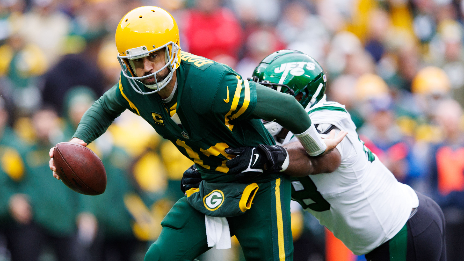 Green Bay Packers quarterback Aaron Rodgers