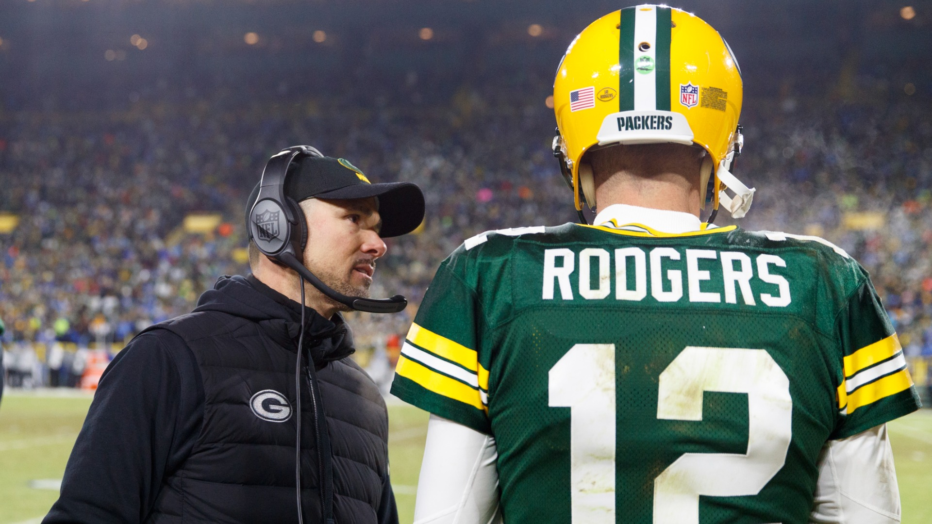 Green Bay Packers quarterback Aaron Rodgers