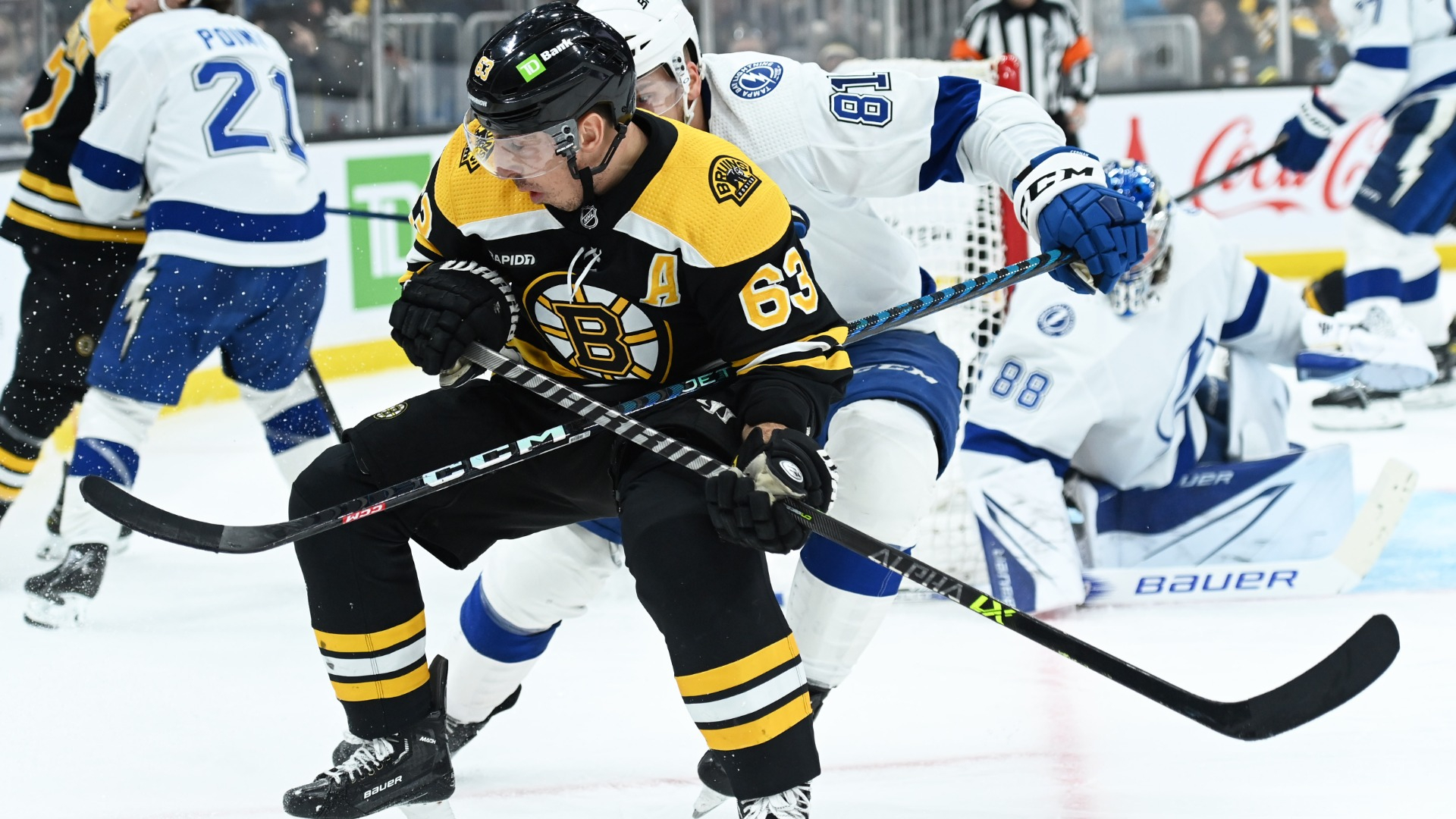 Boston Bruins forward Brad Marchand