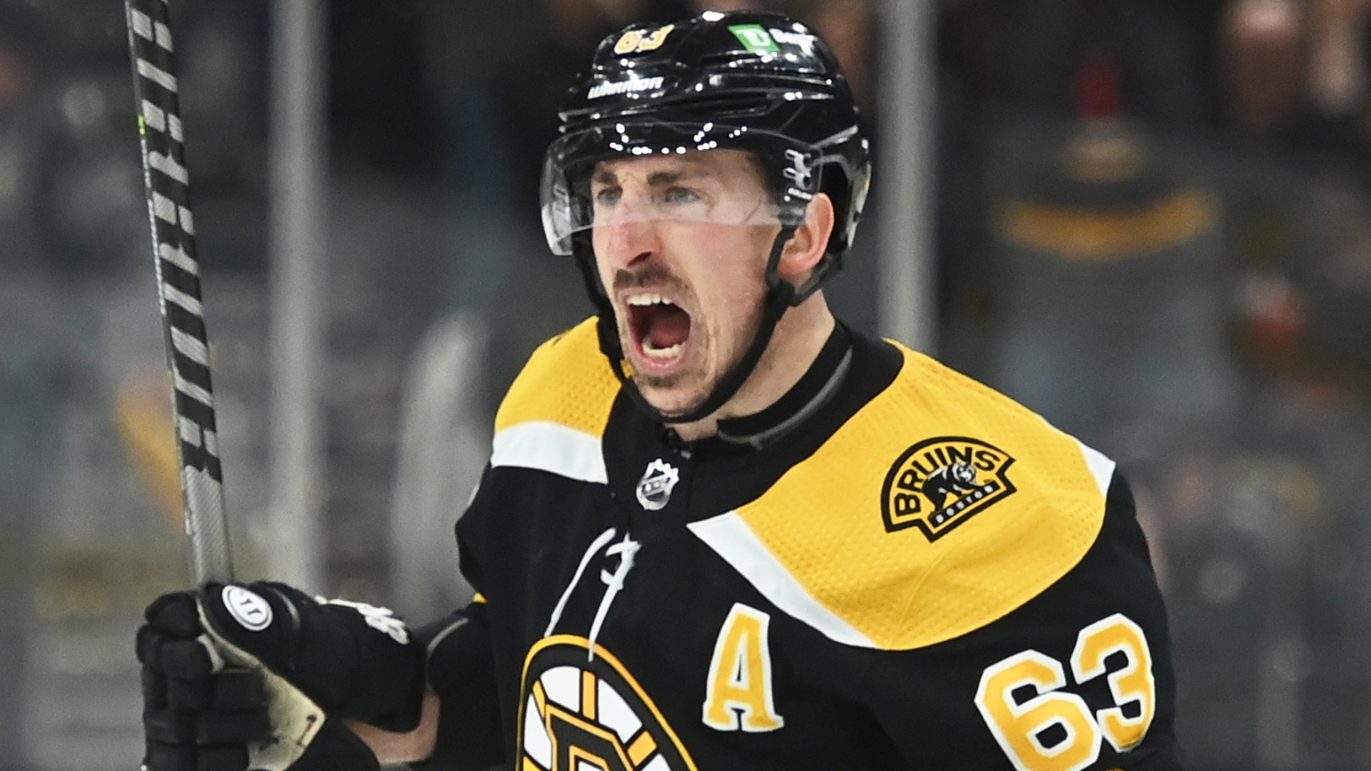 Boston Bruins forward Brad Marchand