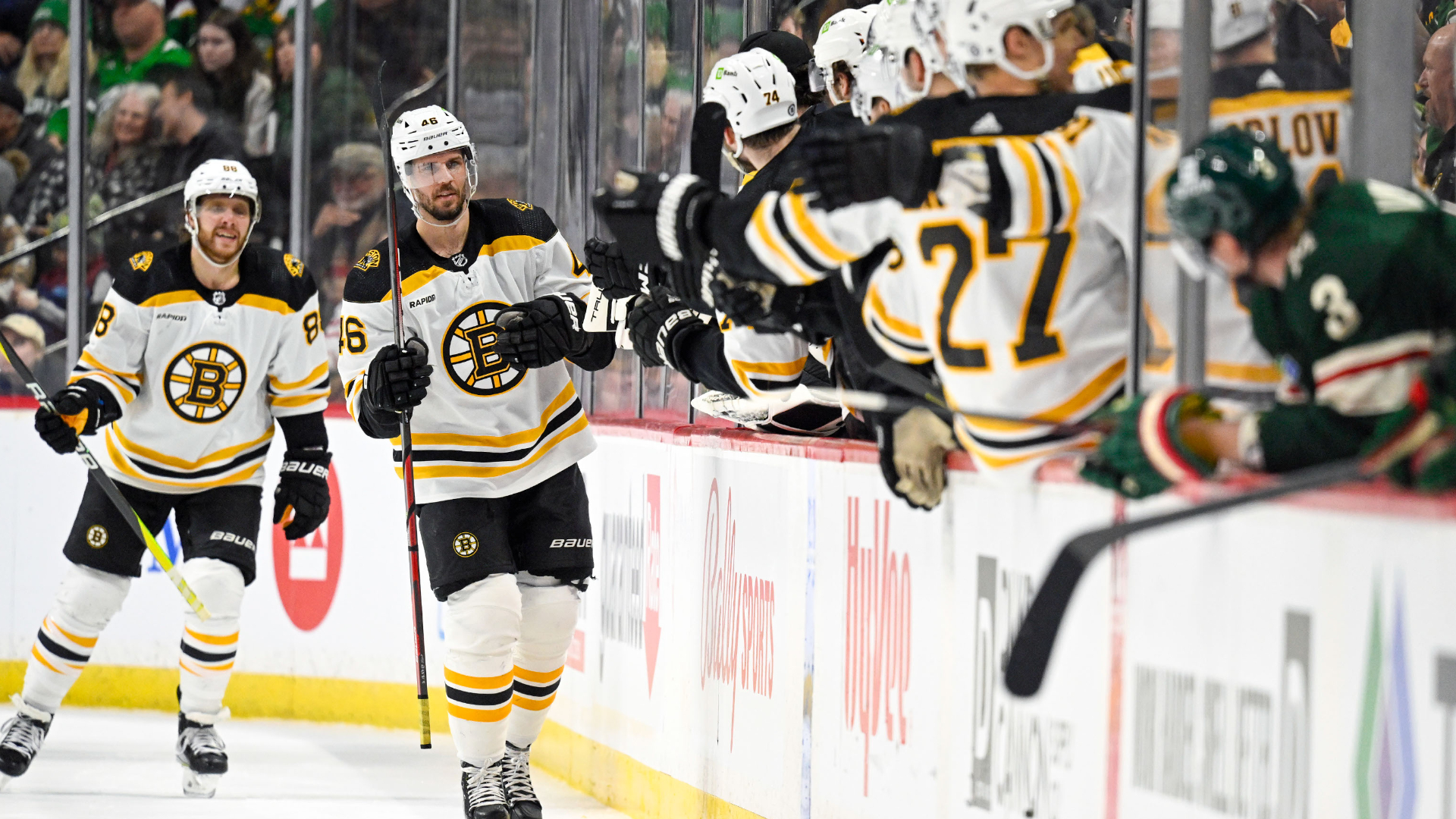 Boston Bruins center David Krejci