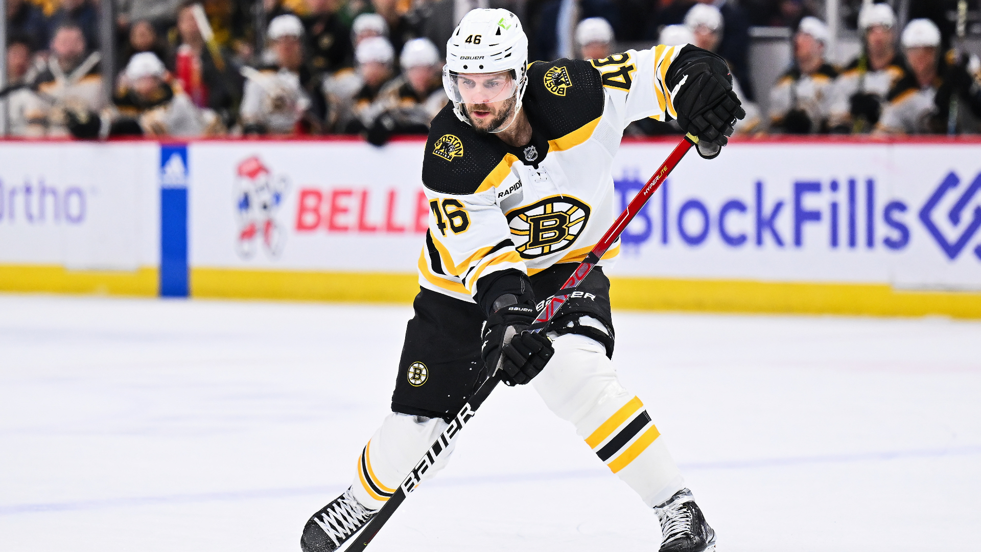 Boston Bruins center David Krejci