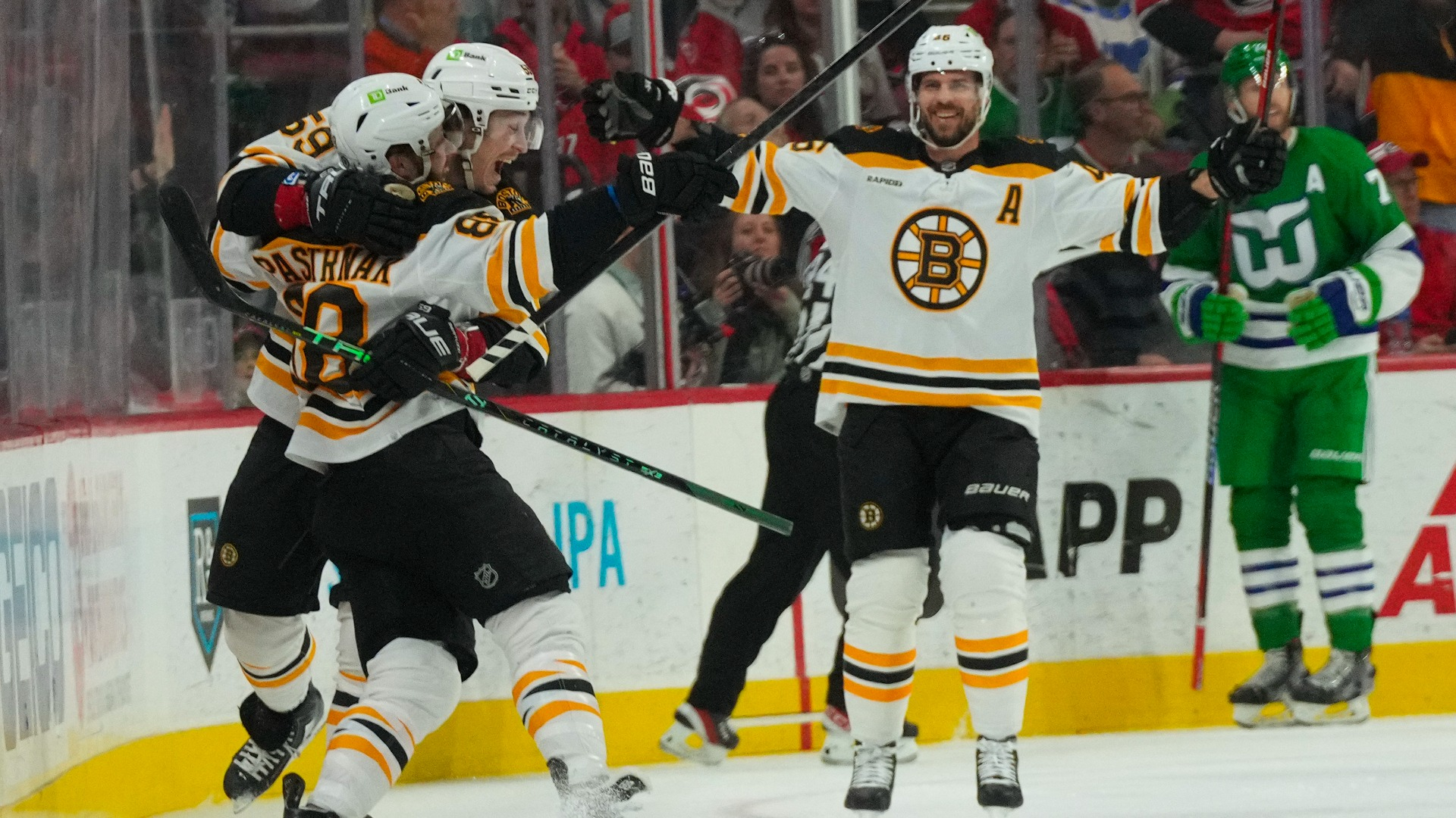 Boston Bruins center David Krejci