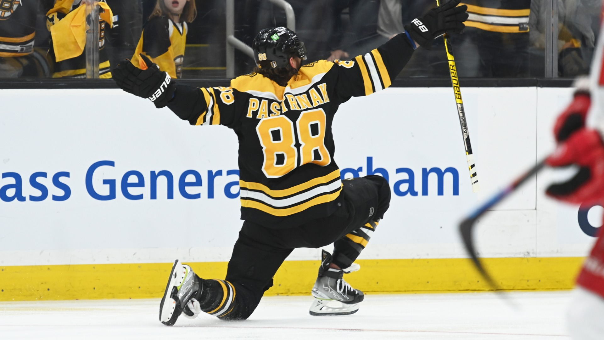 Boston Bruins forward David Pastrnak