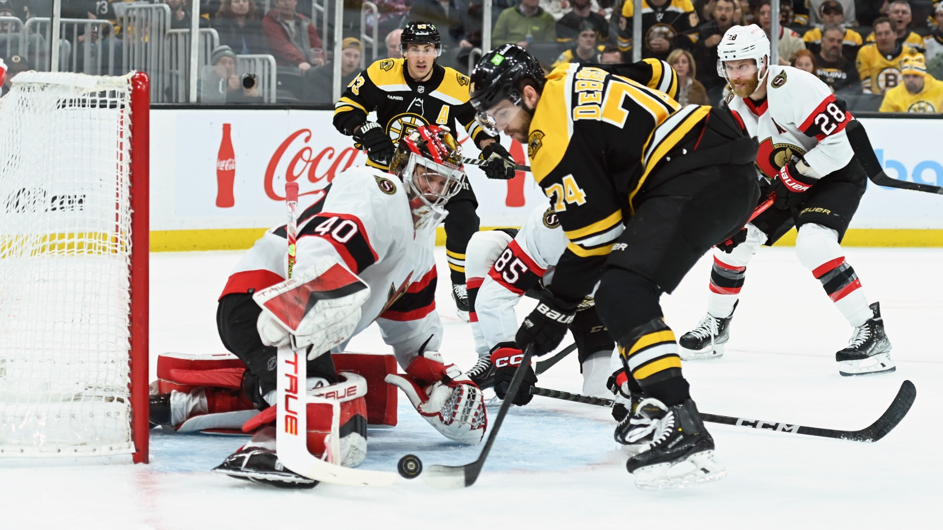 Boston Bruins forward Jake DeBrusk