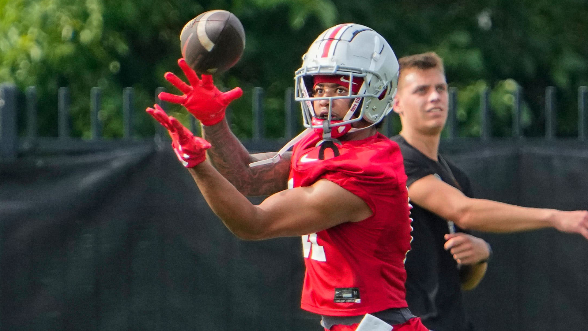 Former Ohio State wide receiver Jaxon Smith-Njigba